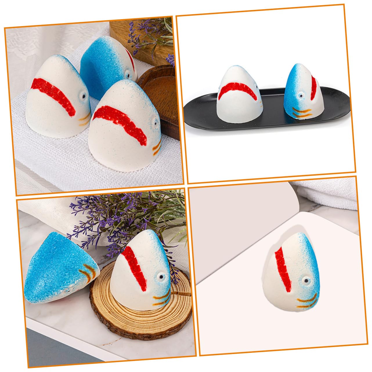 COLLBATH Bomba De Baño De 3 Unidades Aceite Esencial Burbujas Creativa Para Ducha