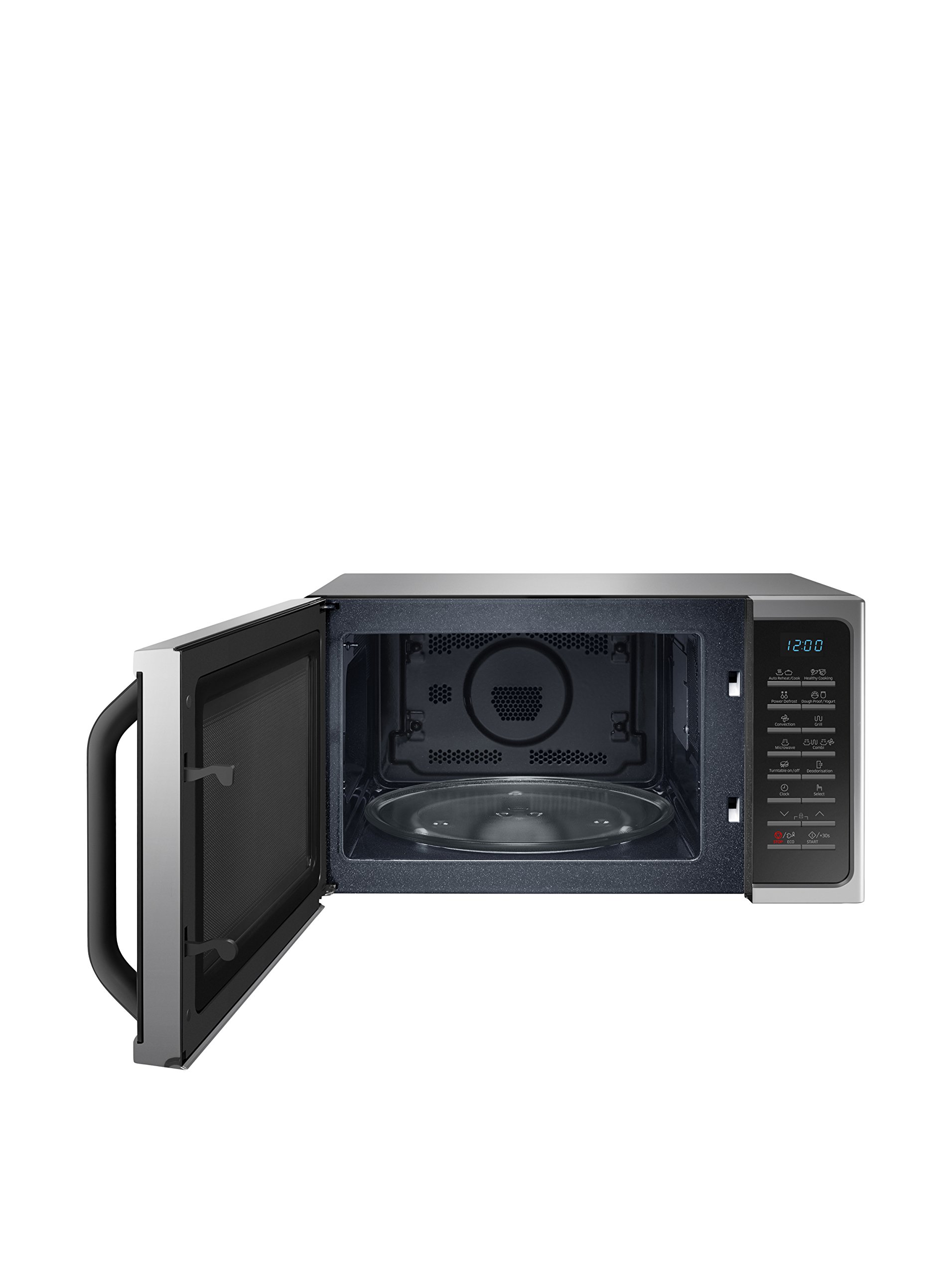 Samsung - Four à micro-ondes 900 W, grill 1500 W, 28 L argent