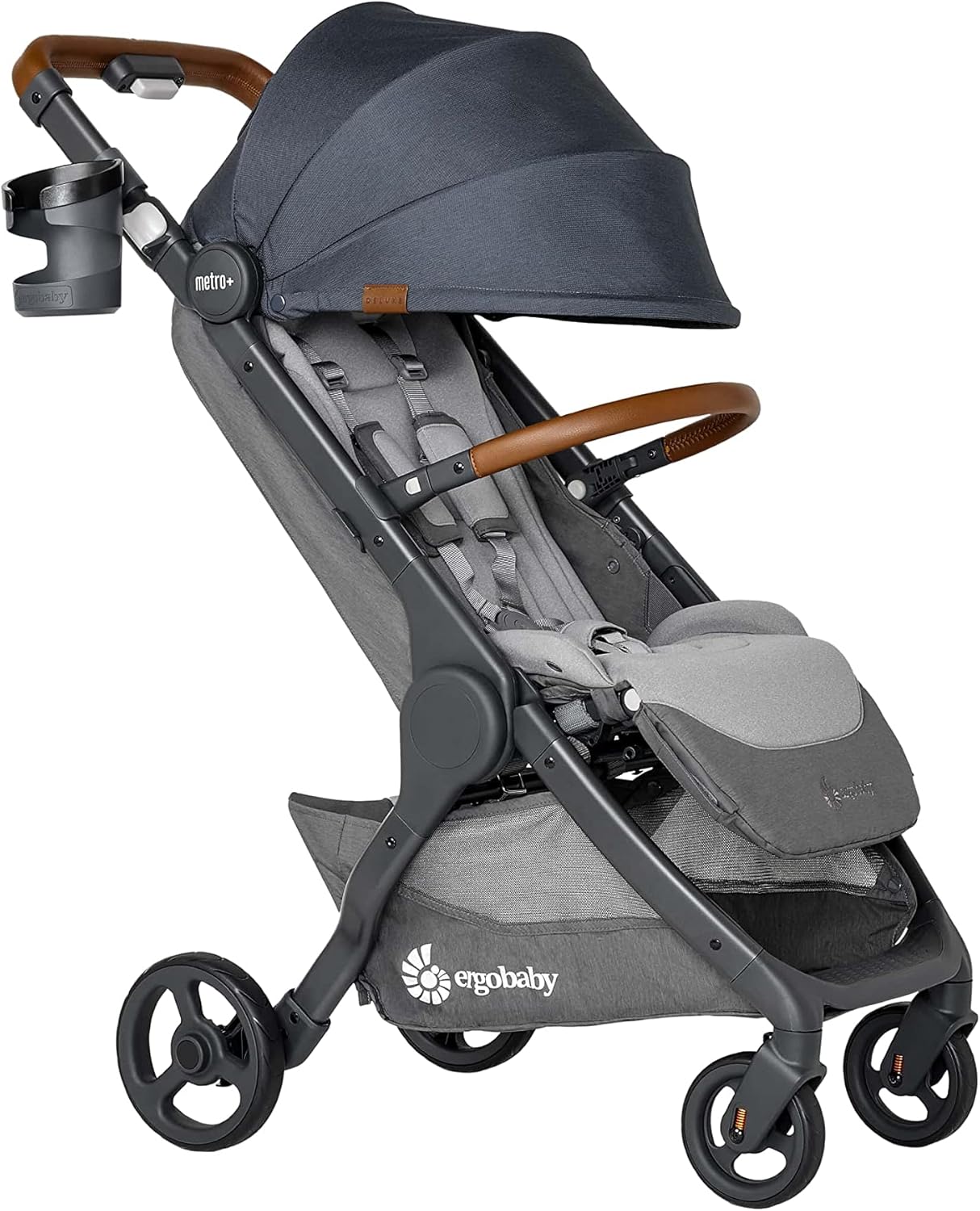 Ergobaby Metro+ Deluxe Stroller Buggy with Recline Function, Premium