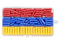 Algopix Similar Product 1 - WMYCONGCONG 200 PCS Butt Splice Crimp