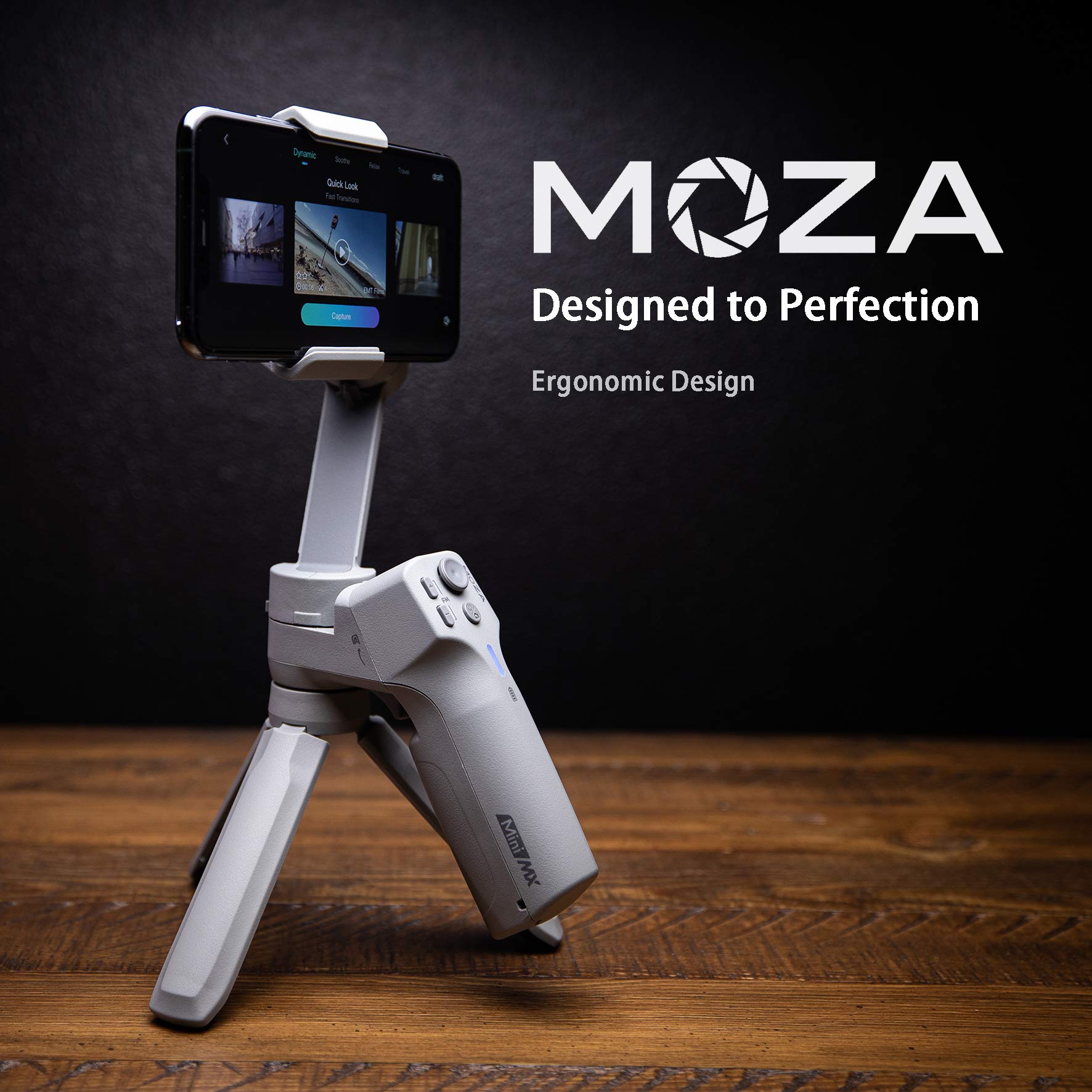 MOZA Mini-MX Smartphone Gimbal Handheld Stabilizer 280g Max
