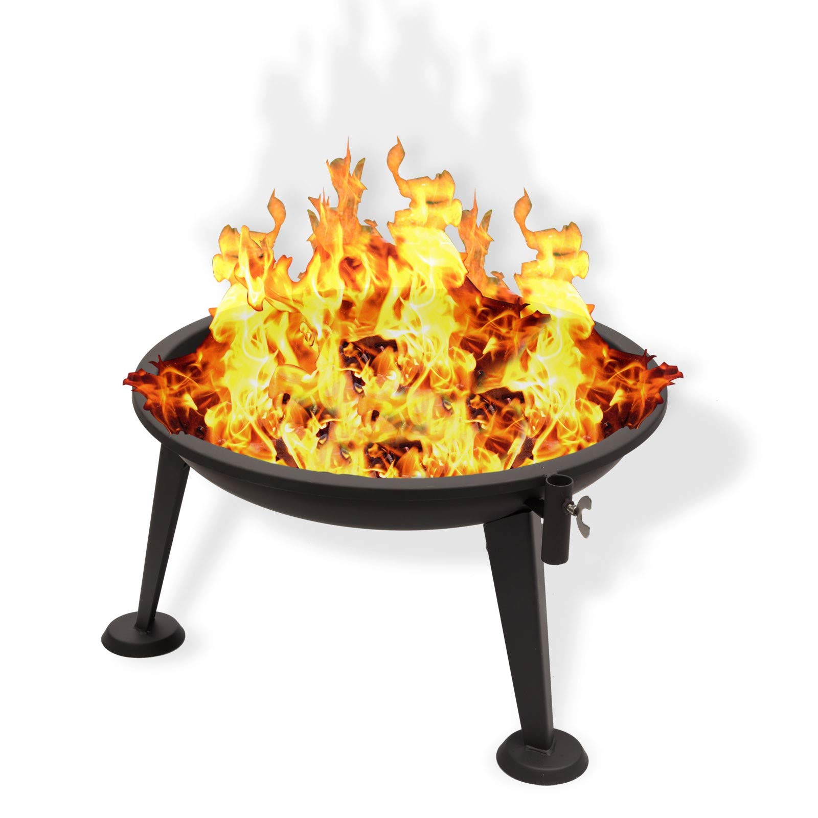 DEMA Schwenkgrill Oregon Holzkohle Grill mit Kurbel Feuerkorb | Schwenkgrill, Holzkohlegrill, Feuerkorb, Garten Grill, Drehgrill, Grillrost Edelstahl
