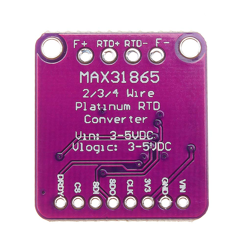 BliliDIY Modulo Di Conversione Digitale Rtd Modulo Sensore Di Temperatura Gy-31865 Max31865 5 Pezzi