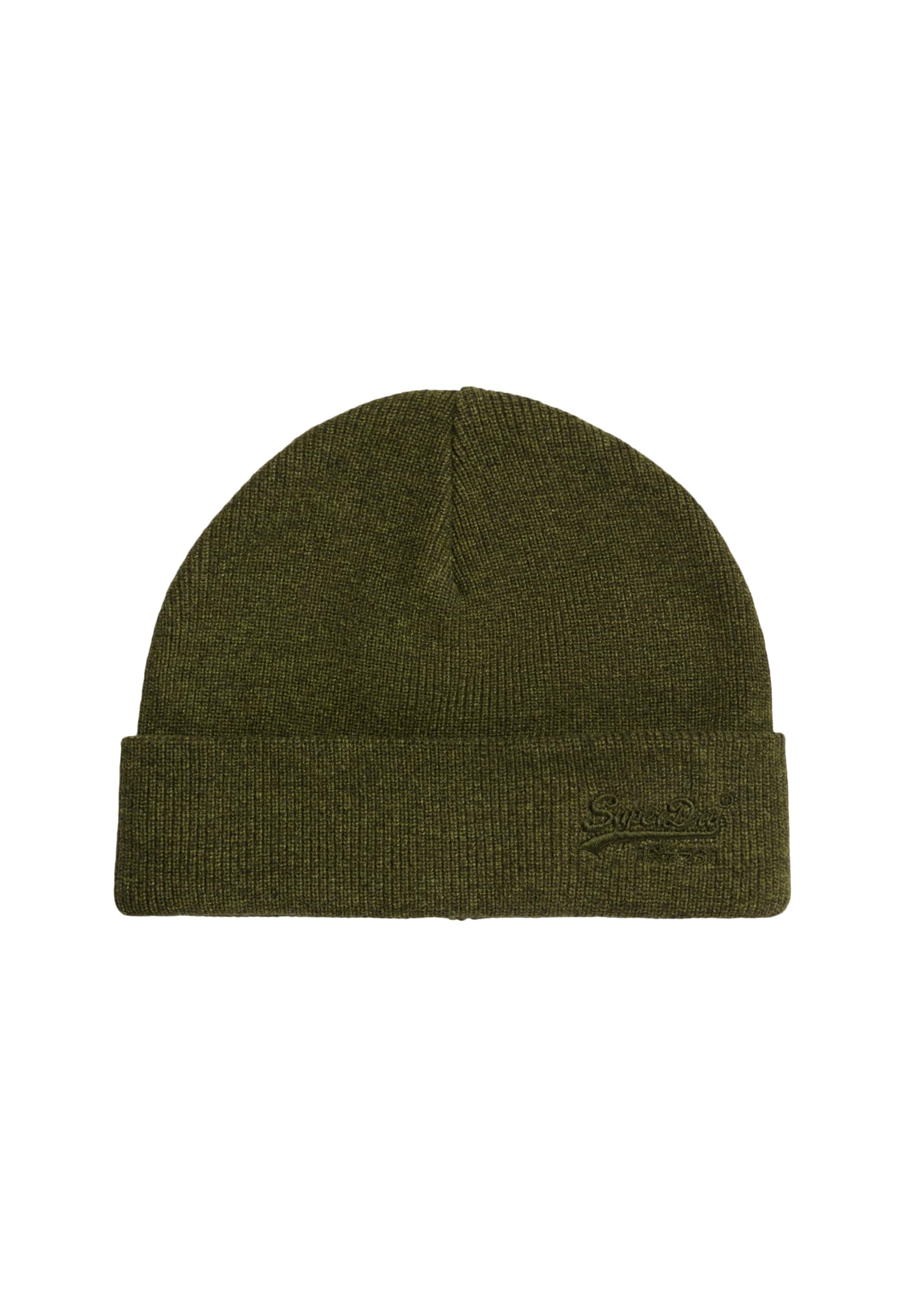 Superdry Men's Army Green Essential Logo Beanie One Size