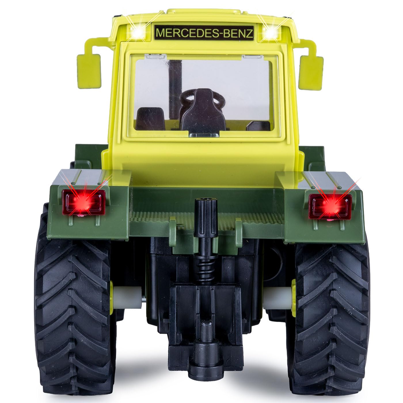 JAMARA 405341 Mercedes-Benz MB-trac 1000 1:24S-Plug 2,4 GHz Traktor Spielzeug mit Fernsteuerung und Anschluss für Anhänger und Anbaugeräte Landwirtschaft Geschenk für Kinder