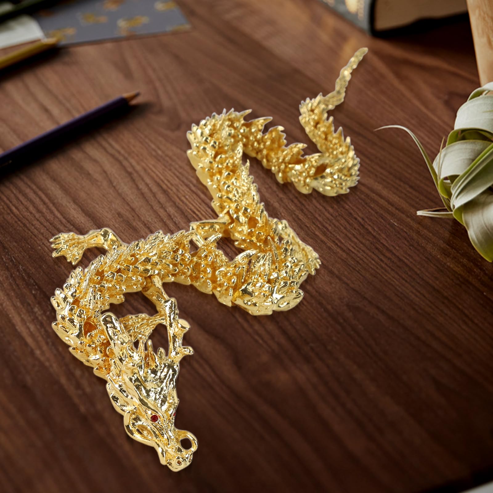 Amazon.co.jp: Qixingzhe 15.7インチ 中国製 ドラゴンの像と