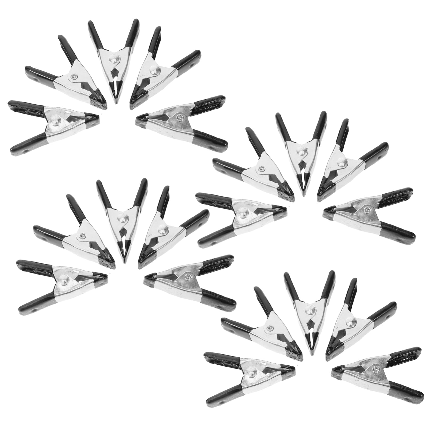 SHINEOFI 4 Set Clip Per Fondali Fotografici Da Fermagli Resistente Per Telo Accessori Per Fotografia E Lavori Falegnameria Impermeabili E Durevoli 20 Pezzi*4