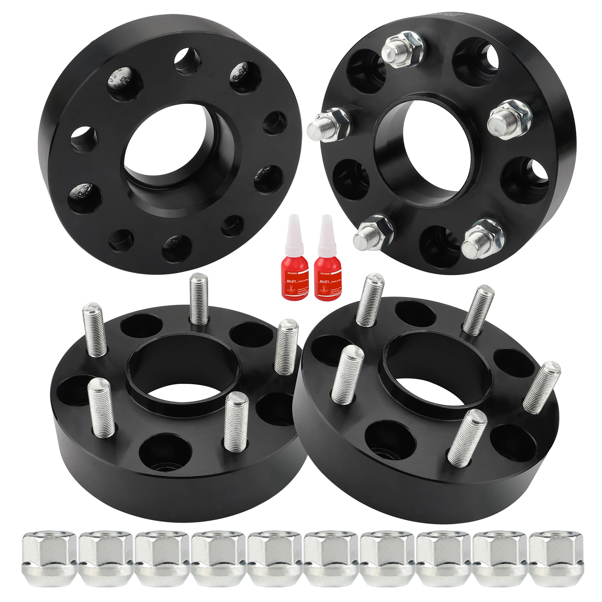 Buy Richeer 5x5 Hubcentric Wheel Spacers for 20072017 Wrangler JK JKU
