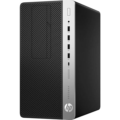 HP Business Desktop ProDesk 600 G3 Desktop Computer - Intel Core i5 (7th Gen) i5-7500 3.40 GHz - 8 GB DDR4 SDRAM - 1 TB HDD - Windows 10 Pro 64-bit - Micro Tower - Jet Black - DVD-Writer DVD177;