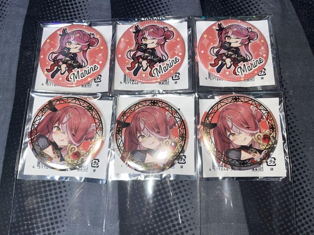 Amazon.co.jp: ホロ ホロウィッチ 缶バッジ 宝鐘マリン : おもちゃ 