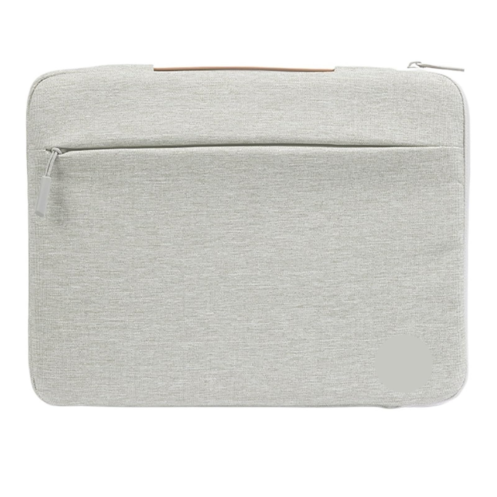 Borsa multitasche for laptop for custodia protettiva for notebook Pro M5 da 14 pollici(Light Gray,O-1pcs)