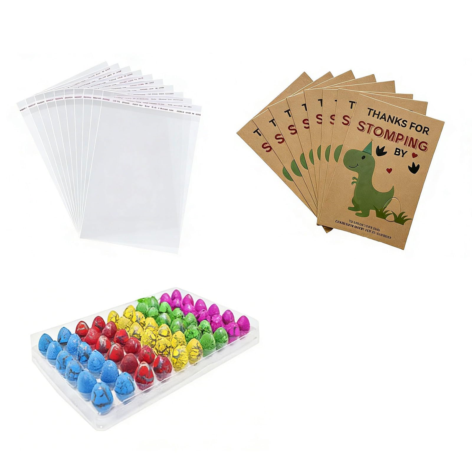 ZBIianxer Water Reactive Hatching Dinosaur Eggs for Science Exploration and Educational Party Fun Activities Educational Tool Childrens Learning Toy