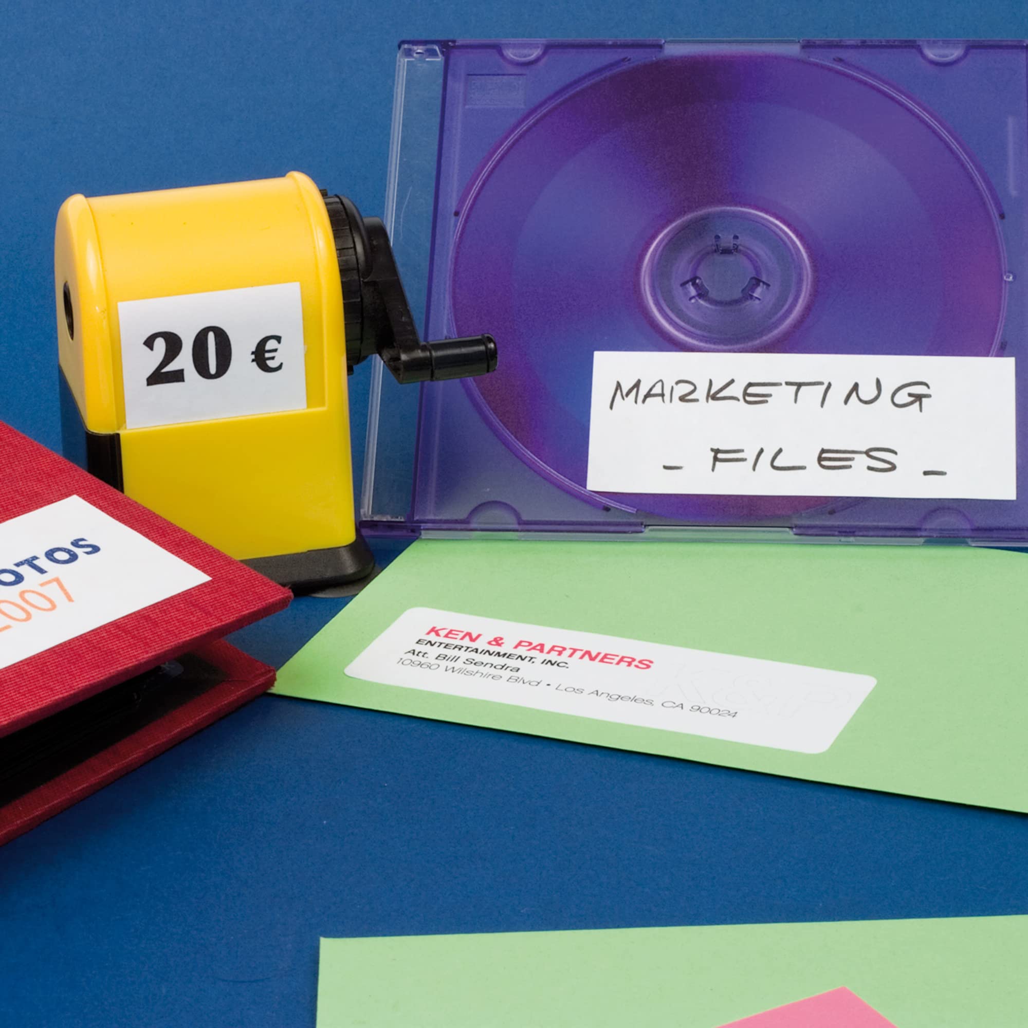 Image secondaire de Étiquettes Promotionnelles APLI 2679 - Blister de 54 Étiquettes Blanches