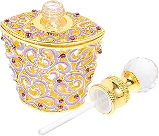 فوميز. زجاجة عطر كلاسيكية للعطور، زجاجات عطر بحجم العينة، قارورة عطور، زجاجات عطور، زجاجات عطر فارغة قابلة لاعادة الملء، زجاجة عطر صغيرة، زجاج معدني، ارجواني