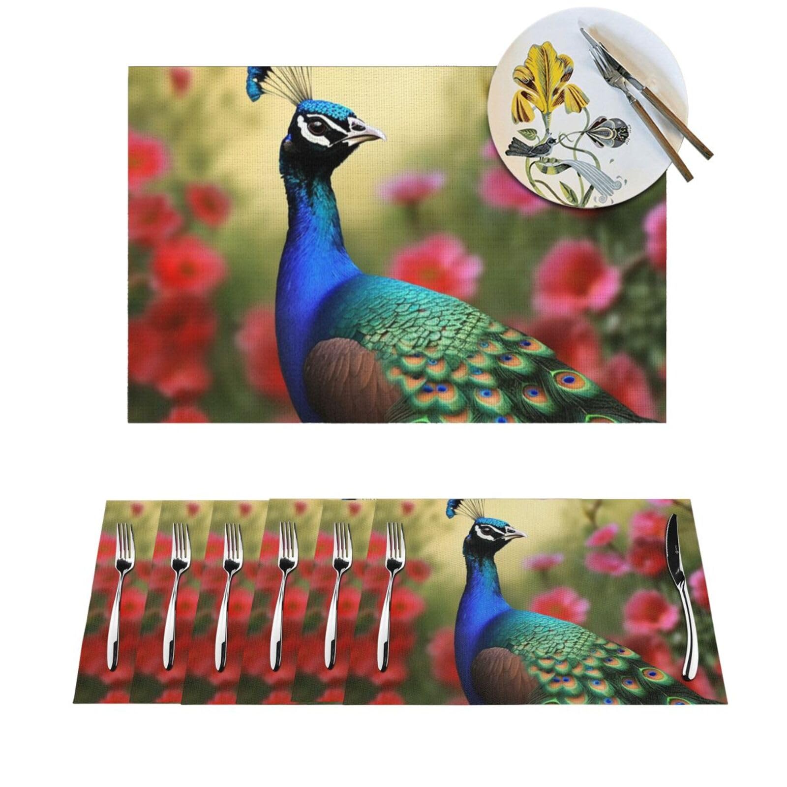Sets de table antidérapants et résistants à la chaleur lot de 6