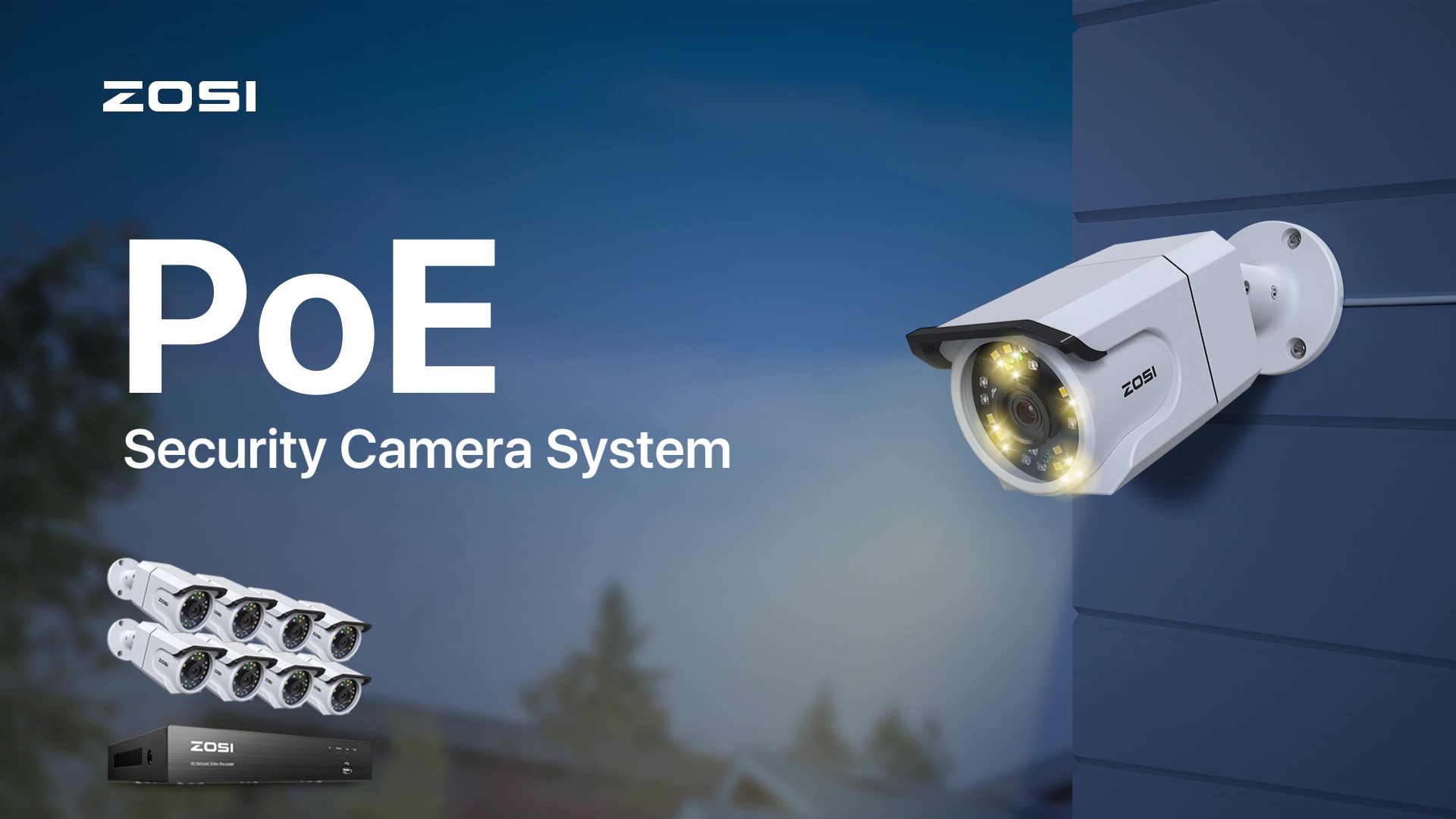Amazon.com : ZOSI 4K PoE Security Camera System,4 x 8MP