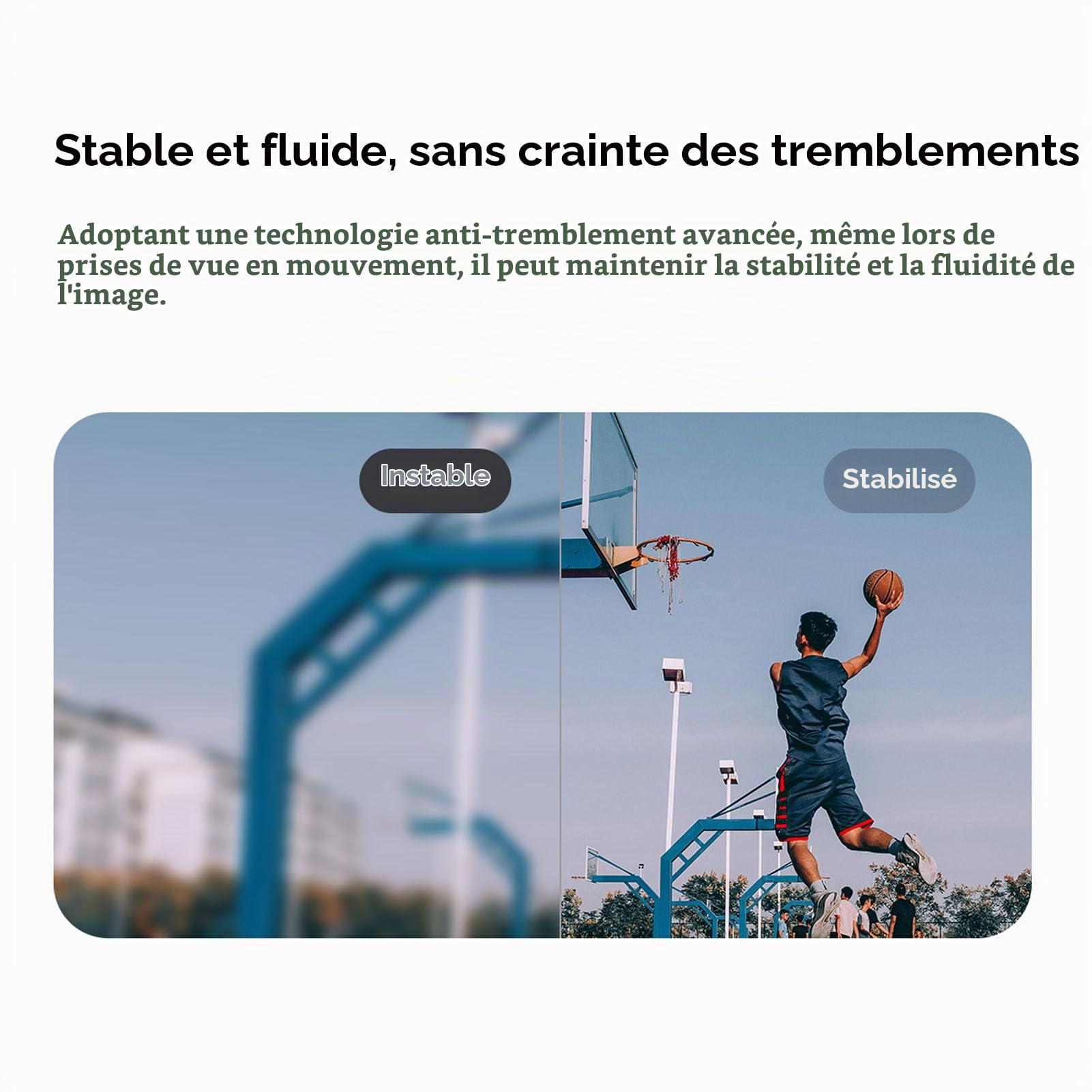 Tosuny Lunettes Intelligentes AI, Caméra 2MP Anti-secousse, Enregistrement Vidéo 1080P, Traduction Multilingue, avec Monture Noire, Lentilles Bleues, pour Les Réunions d'affaires