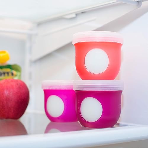 Miniatura 7 de Boon Nursh Tapas de almacenamiento de leche materna, hechas para biberones Boon Nursh, tapas para contenedor de viaje de fórmula, esenciales para