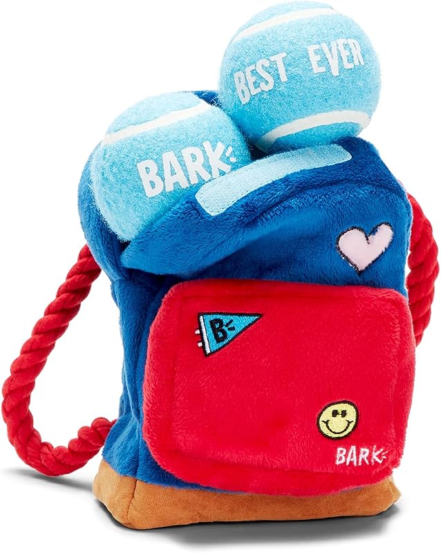 Brinquedo de Pelúcia Interativo Janspup Backpack 3 em 1 para Cães BarkBox