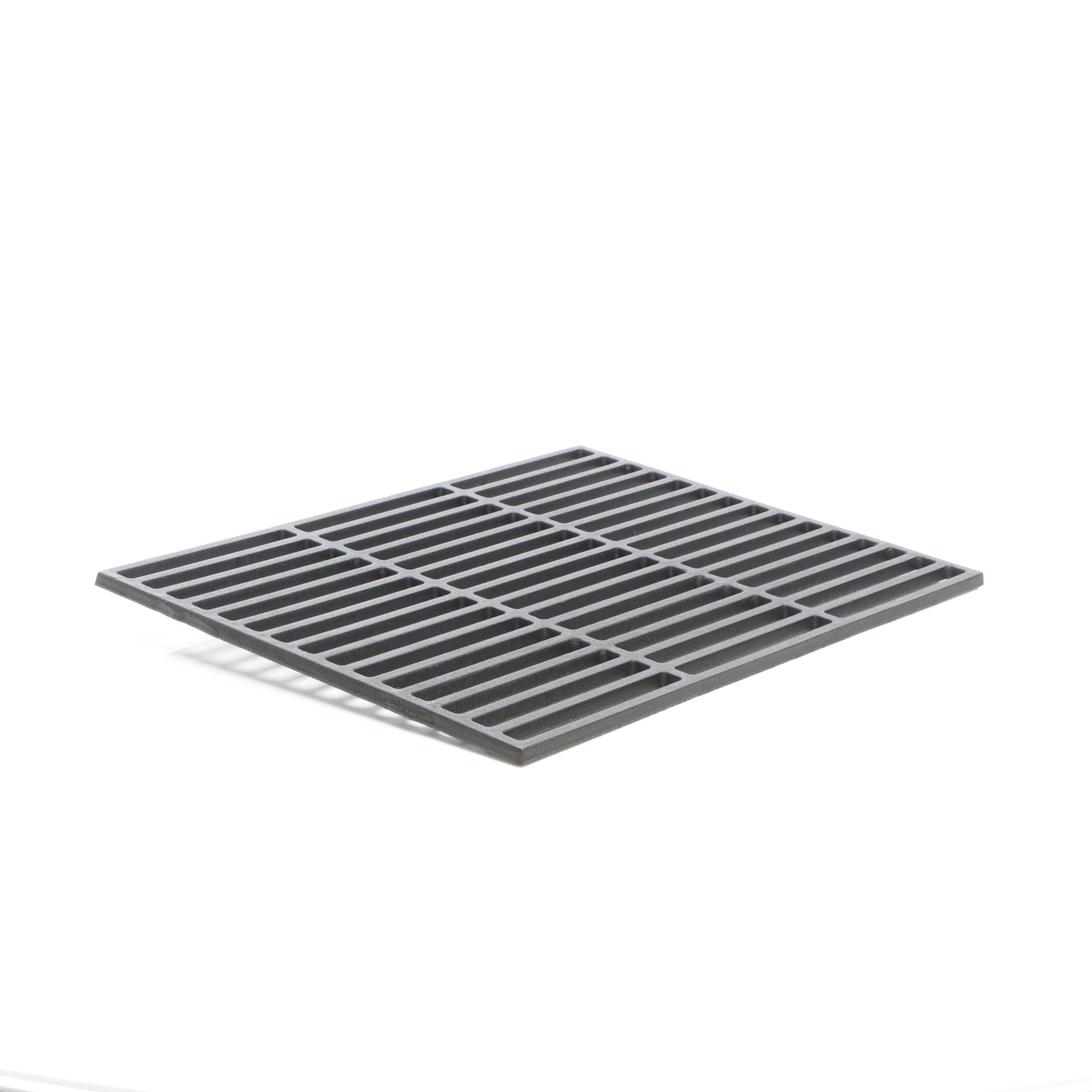 Gusseisen Grillrost eckig 45 x 35 cm massiv für Holzkohlegrill
