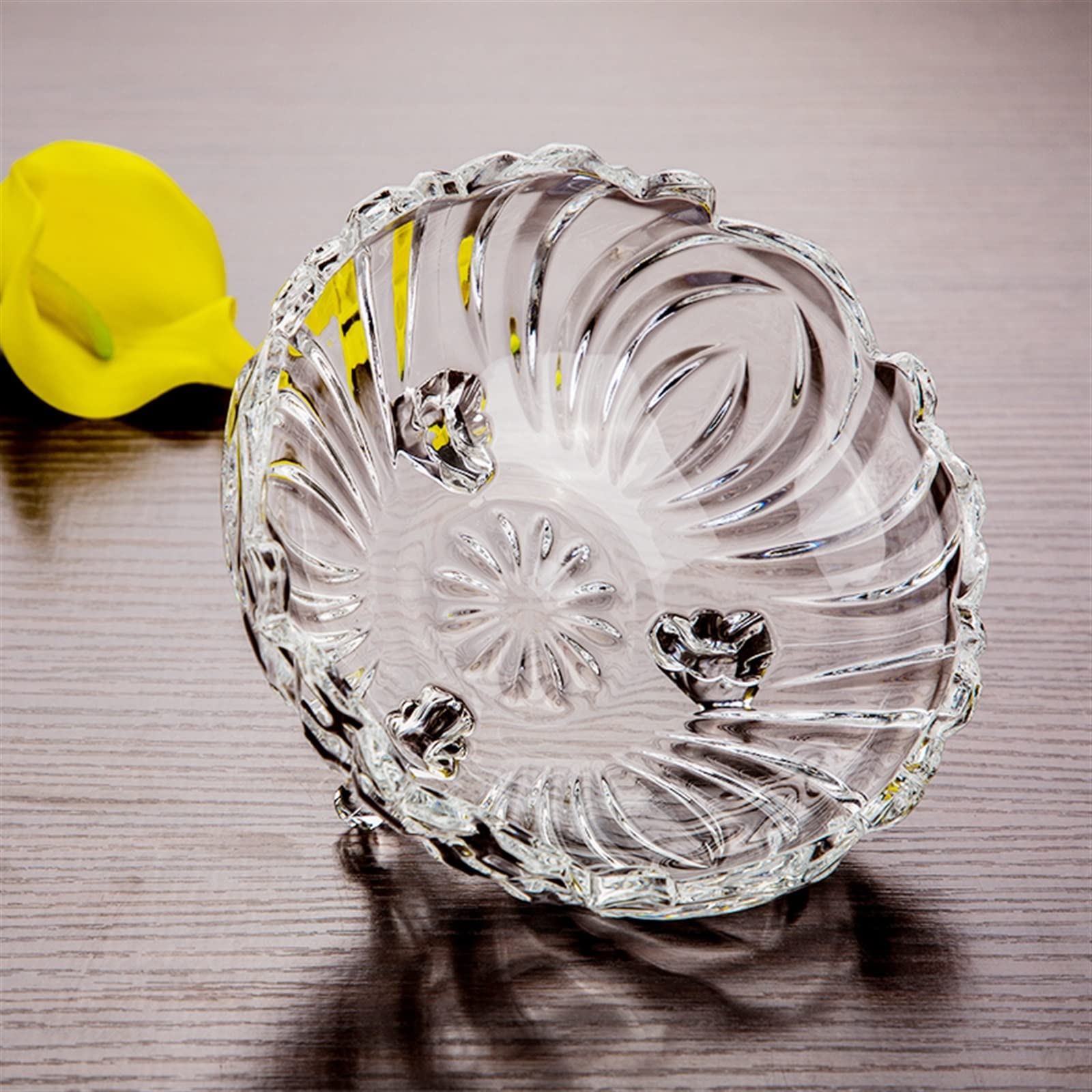 Schüssel, Kleine Obstschale aus Glas for den Haushalt, Snackschale