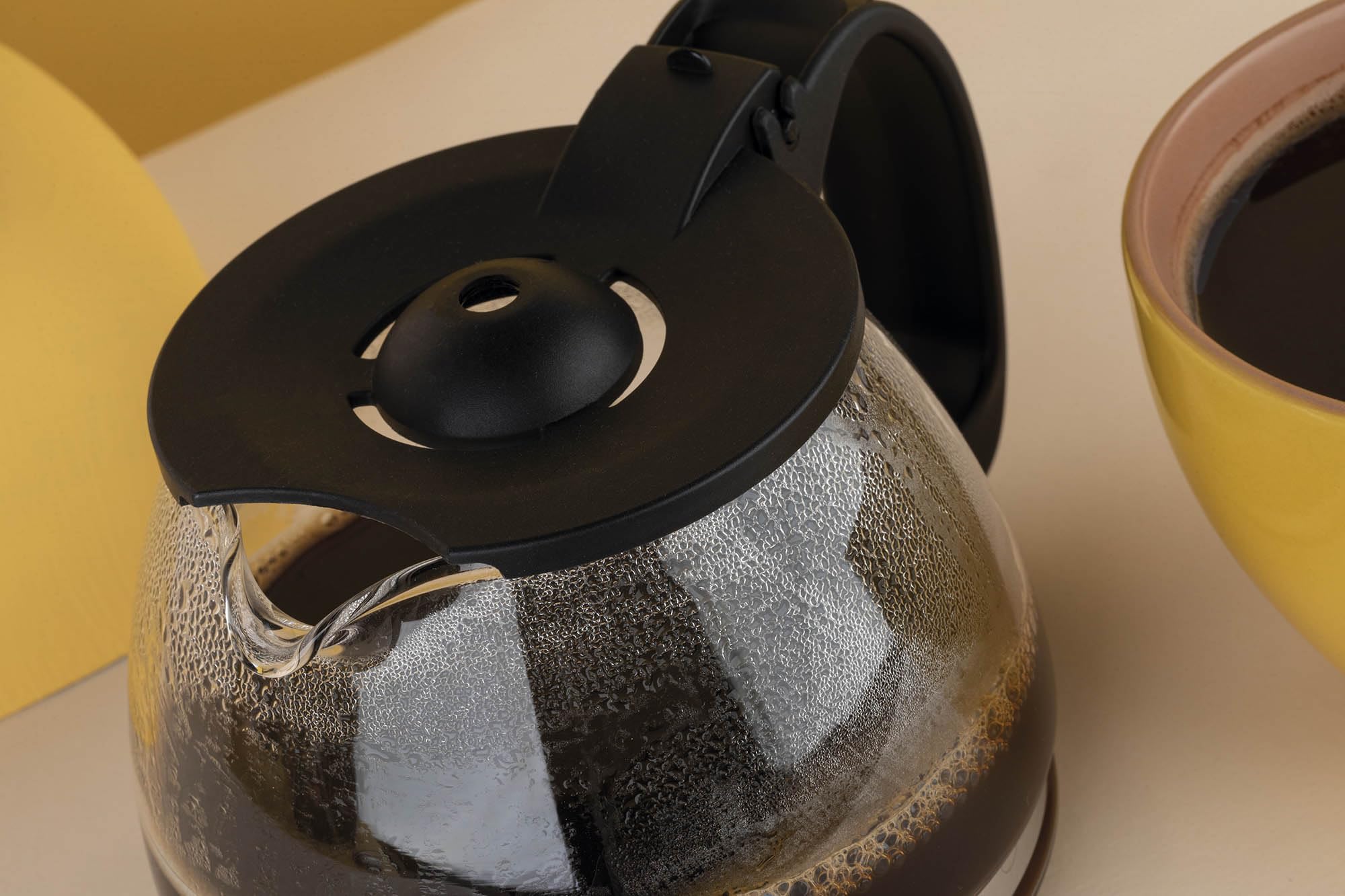 Jata JECA1750 - Caffettiera a goccia da 2 a 8 tazze 650 W, caraffa in vetro da 750 ml con coperchio. Sistema antigoccia. Filtro permanente. Spegnimento automatico. Risparmio energetico
