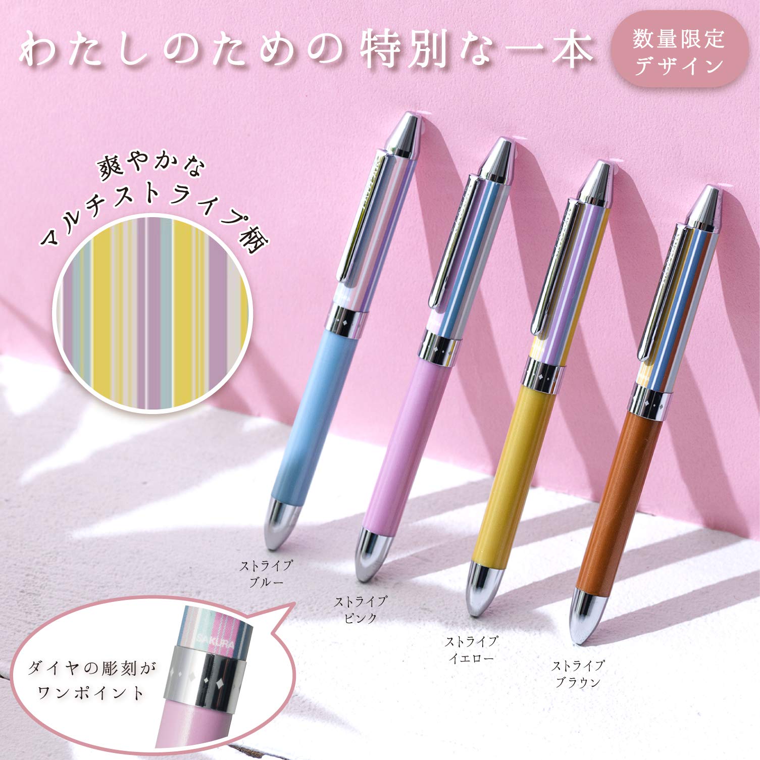 Amazon.co.jp: サクラクレパス 3色ボールペン レディア 0.4mm 