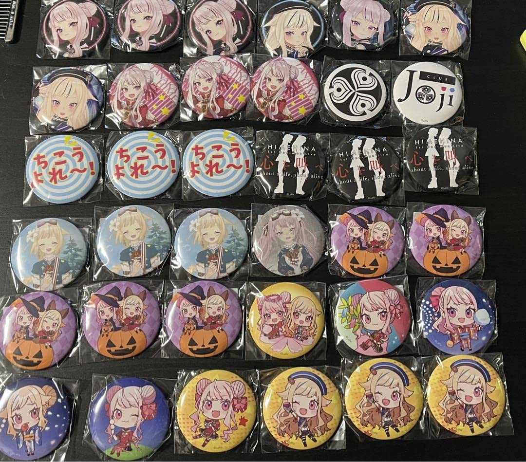 Amazon | ヒメヒナ 缶バッチ ガチャ 新春 2023 セット売り | バッジ