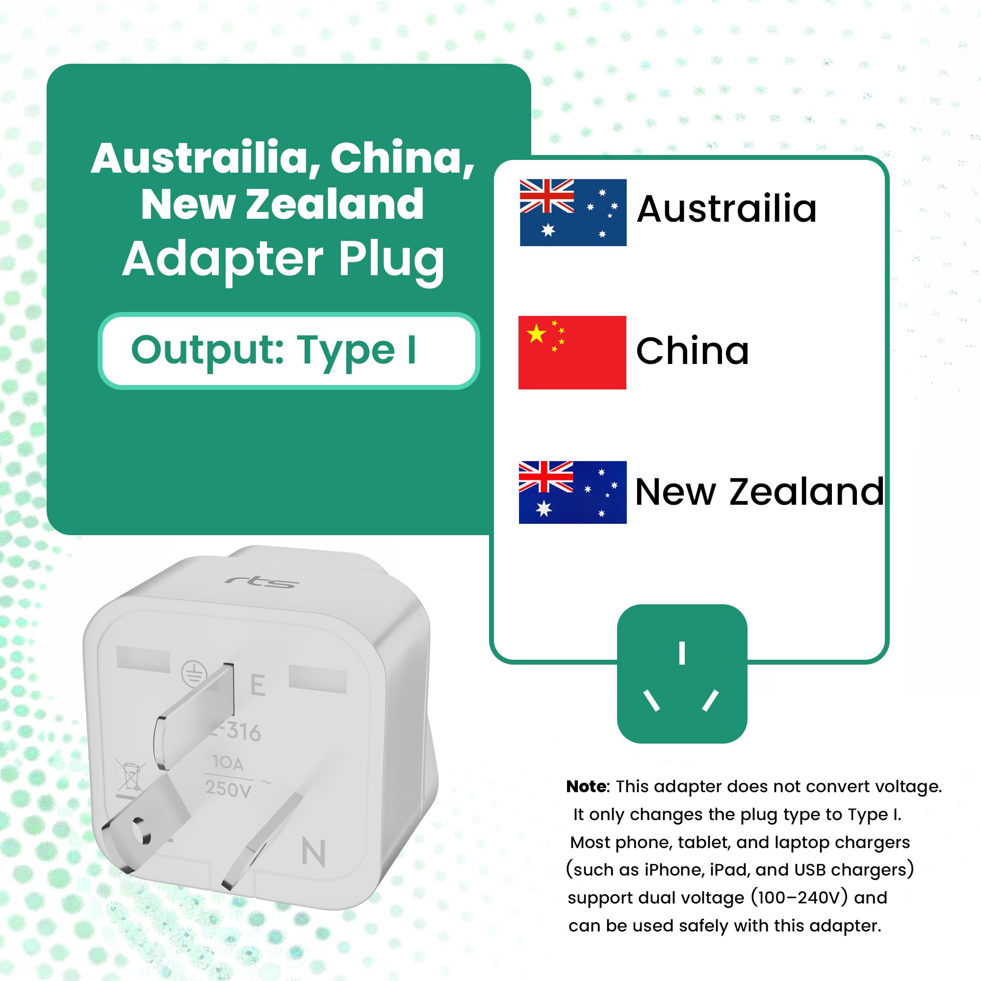 rts (2 Pack) Europe Travel Adapter, India to Europe Plug (Schuko) - Type E/F European Plug Adapter, Universal Adapter for Europe Adapter Germany, France laptops Smartphones Tablets Camera Chargers — Amazon image 17