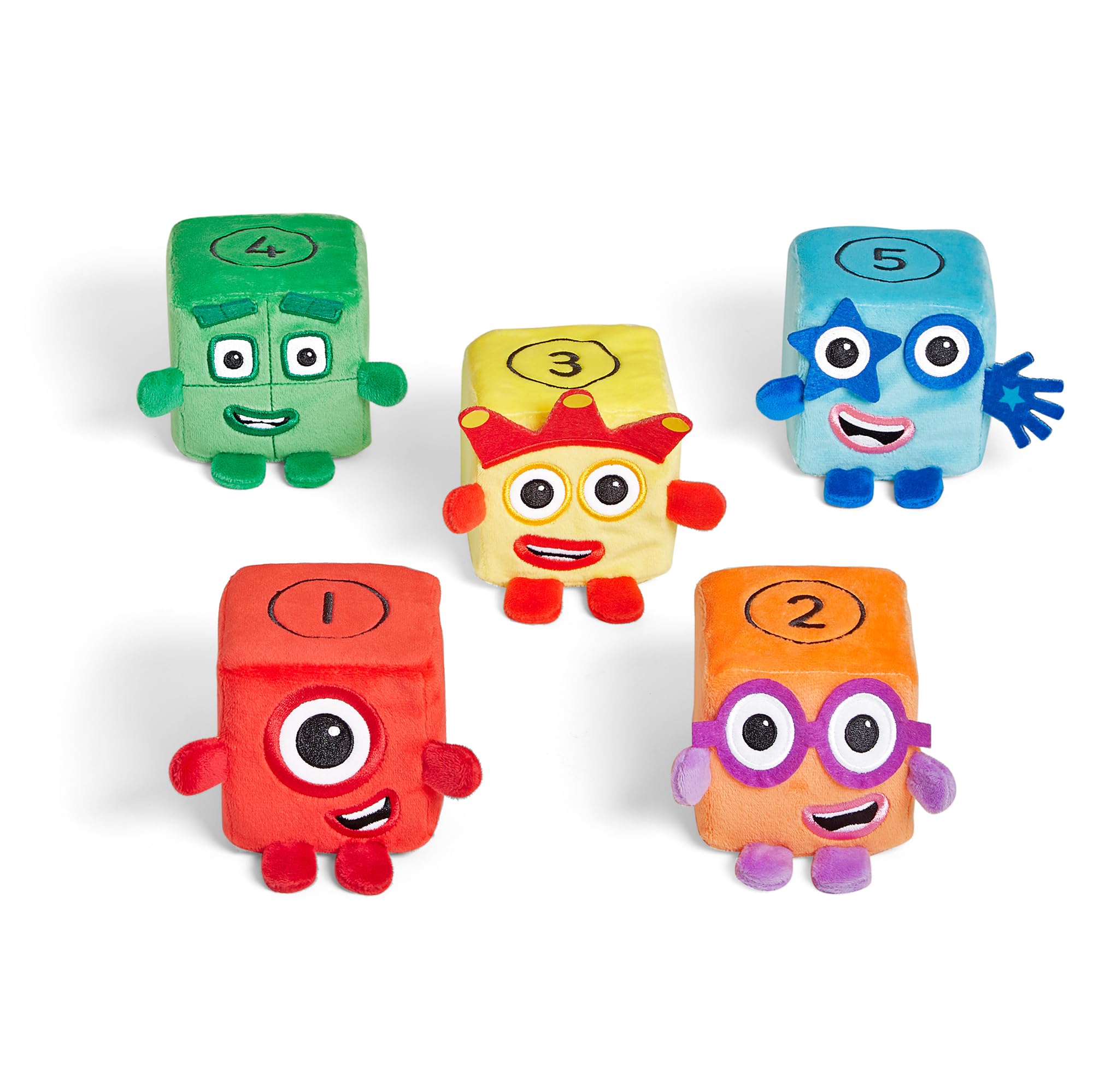 Learning Resources Numberblocks Blocklets One to Five Soft Plush Set