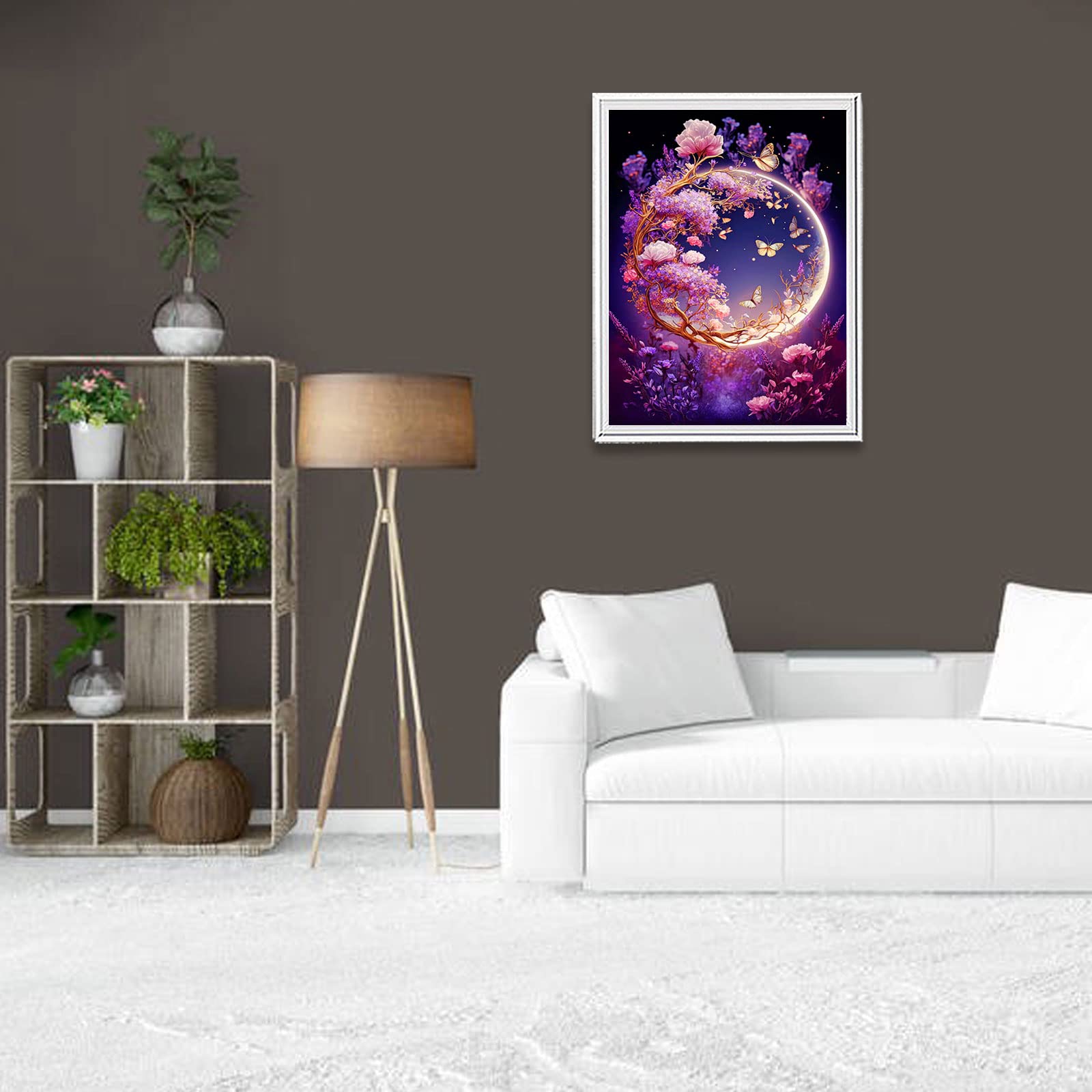 ZZA Kit de Peinture numérique DIY 5D Diamant, Cristal Strass Broderie Point de Croix Artisanat Toile décoration Murale 12 X16 Pouces (4 ZZA Kit de Peinture numérique DIY 5D Diamant, Cristal Strass Broderie Point de Croix Artisanat Toile décoration Murale 12 X16 Pouces (4