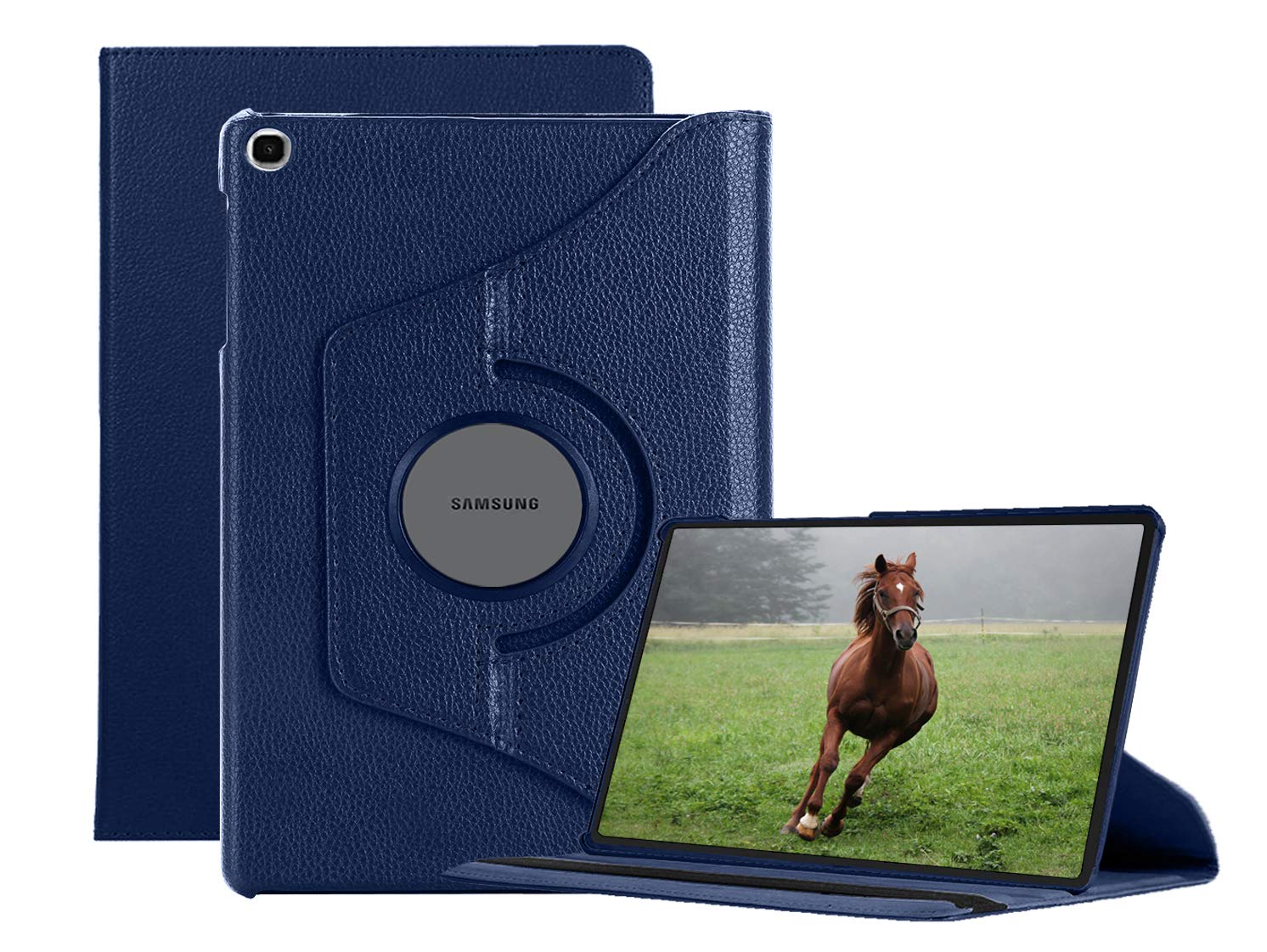 ORRINKART 360 Degree Rotating Case Cover for Samsung Galaxy Tab A7 Lite 8.7 inch 2021 [SM-T220 / SM-T225] Adjustable Stand PU Leather Flip Case - Dark Blue (B0999GW6YW) Amazon Price History, Amazon Price Tracker