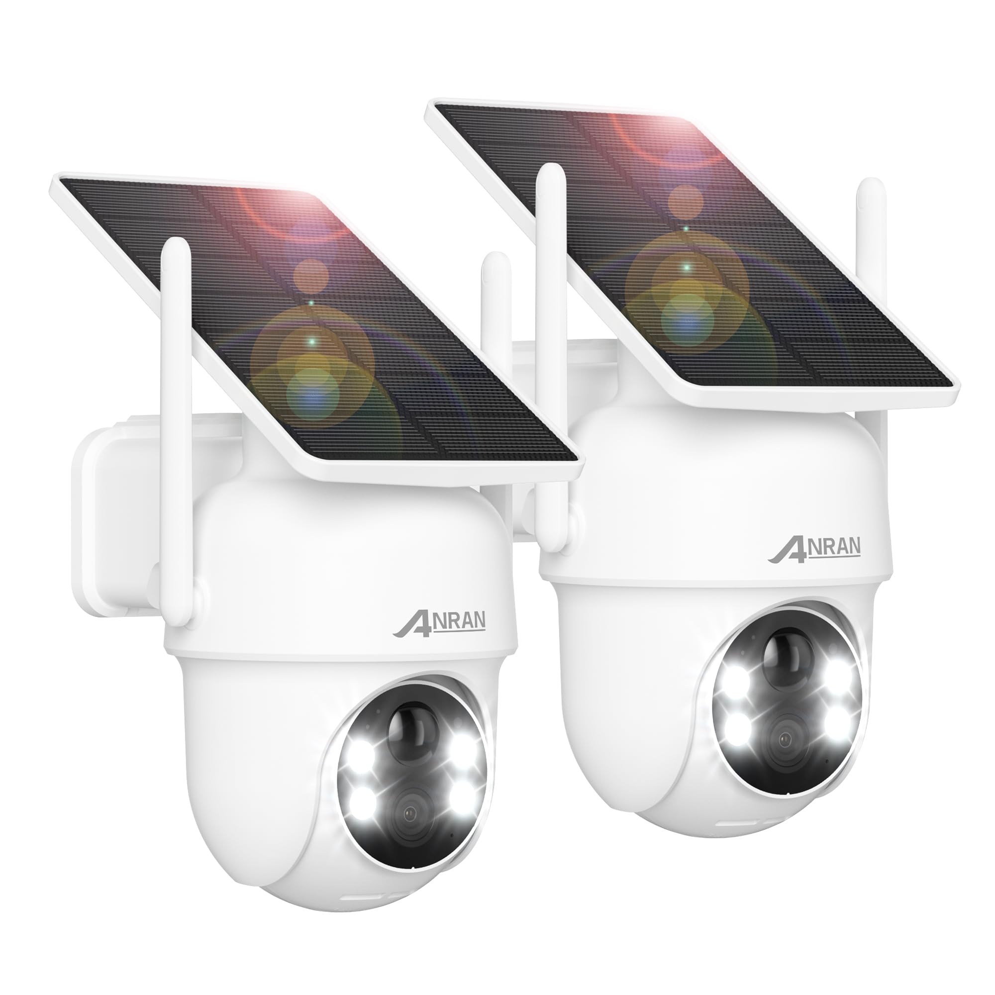 Amazon.co.jp: 【2025年最新ソーラー一体型】 ANRAN 防犯カメラ 屋外
