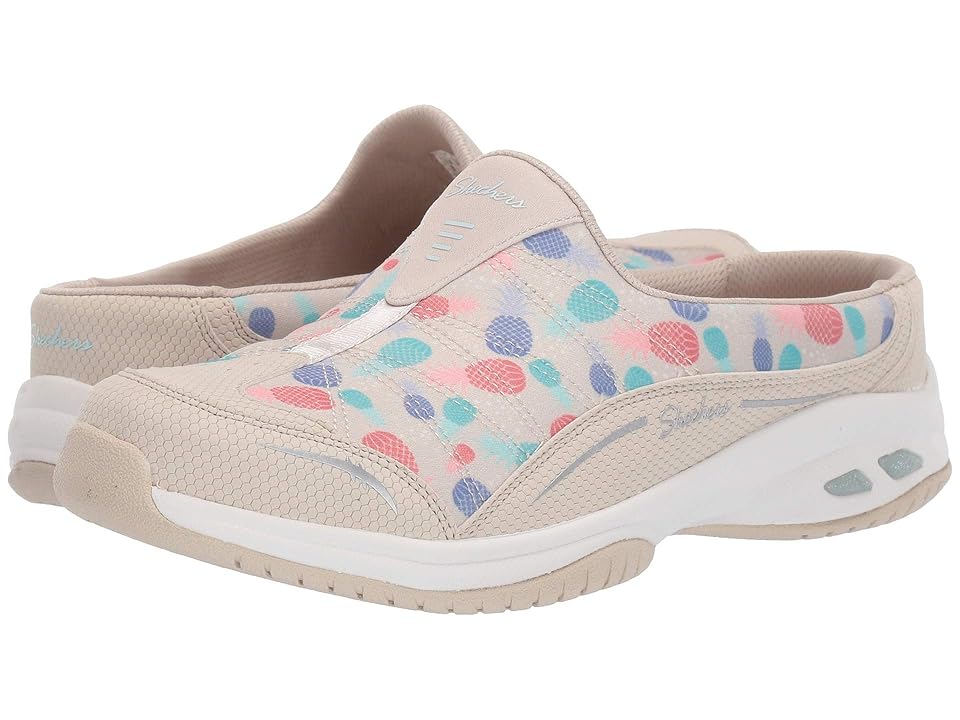 

SKECHERS Commute - Pineapple Dreams (Natural) Women's Clog/Mule Shoes, Beige