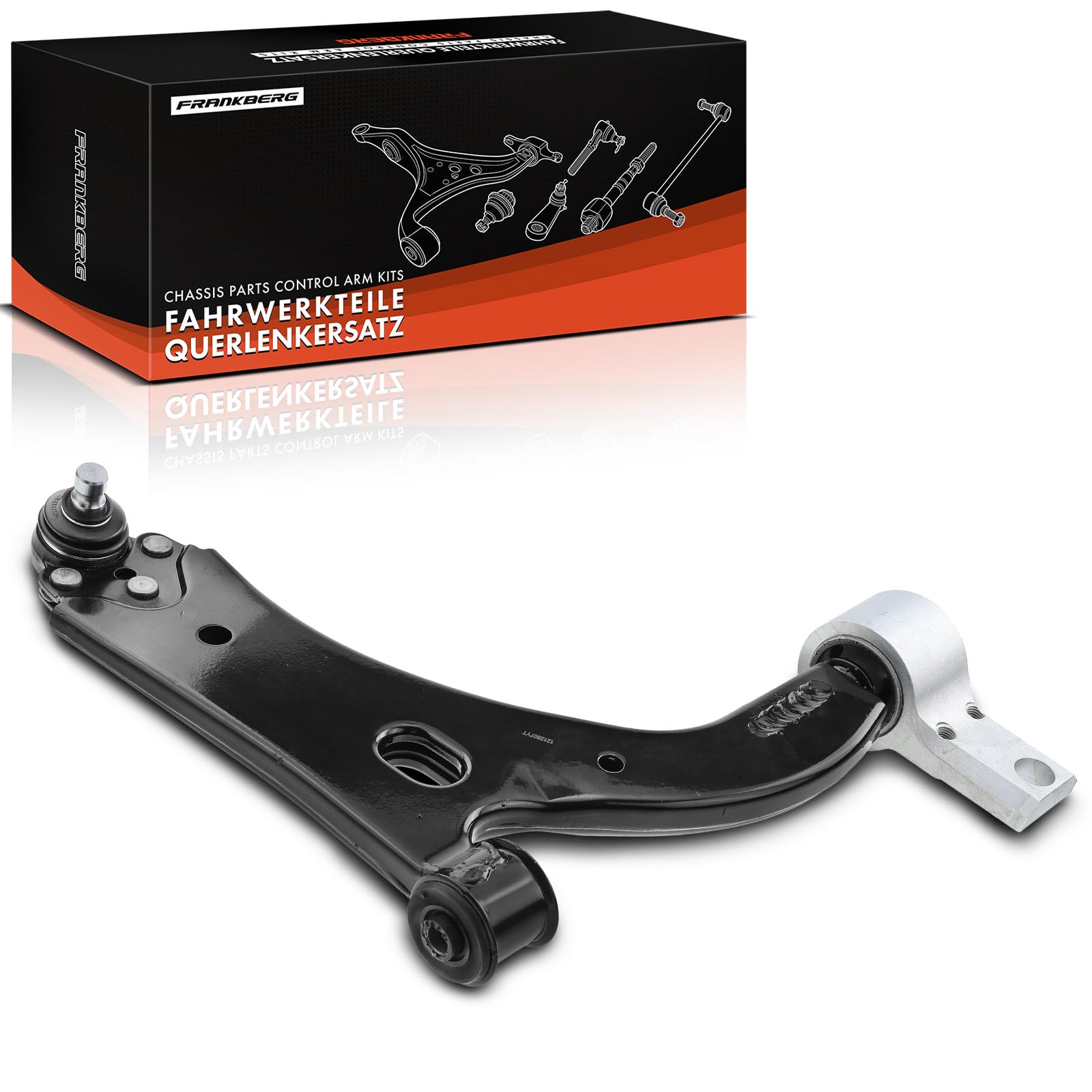 Frankberg Braccio trasversale Braccio assiale Anteriore destro Compatibile con 2 DY Fiesta V JD JH Fusion JU Fiesta V Van Replace# 1212807