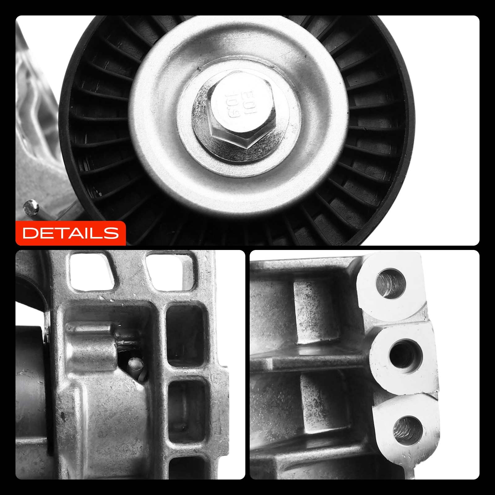 Frankberg Polea tensora tensor de correa correa trapezoidal 2662000970 | Compatible con: Clase B W245, Clase A W169