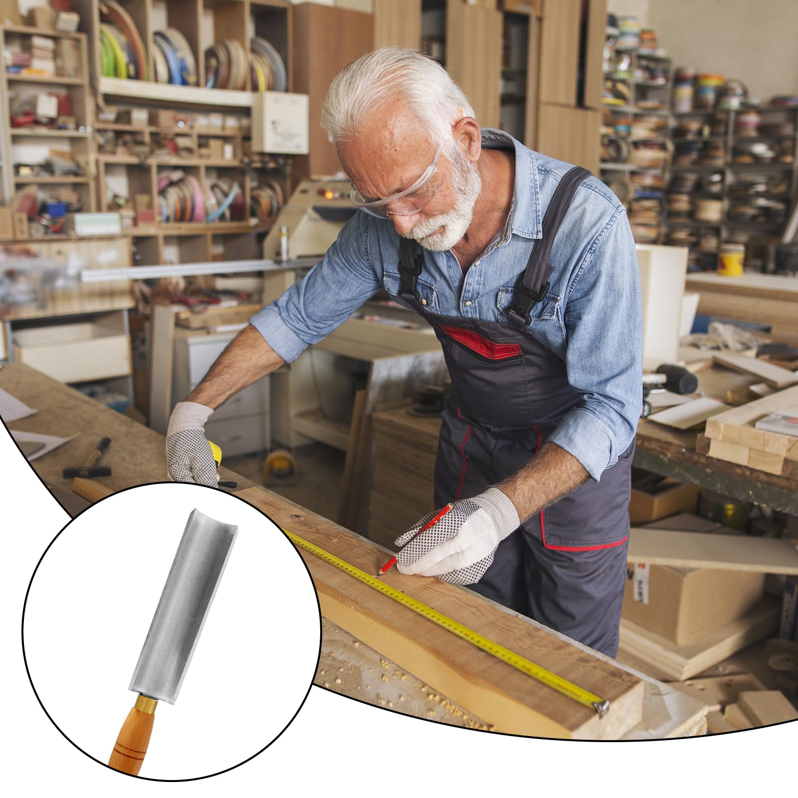 Ciseau à Bois, Ensemble D'outils De Tournage Gouge D'ébauche De 50mm Outils De Tournage Sur Bois Ciseau à Bois Outil De Tournage Couteau De Tournage Professionnel Accessoires Pour Tours à Bois