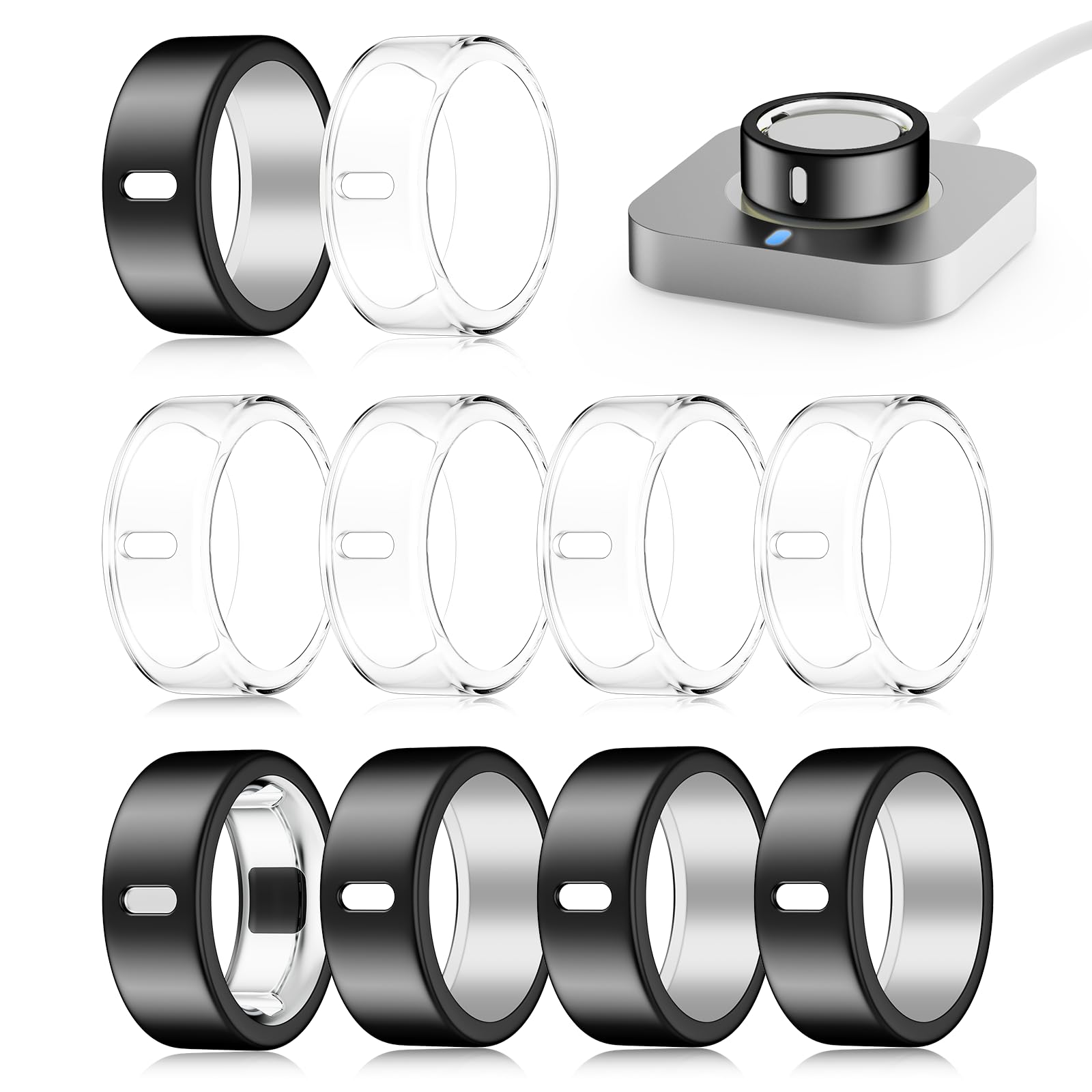 Cover Compatible for Oura Ring 4/Gen 3 Heritage/Horizon,Scratch Resistant