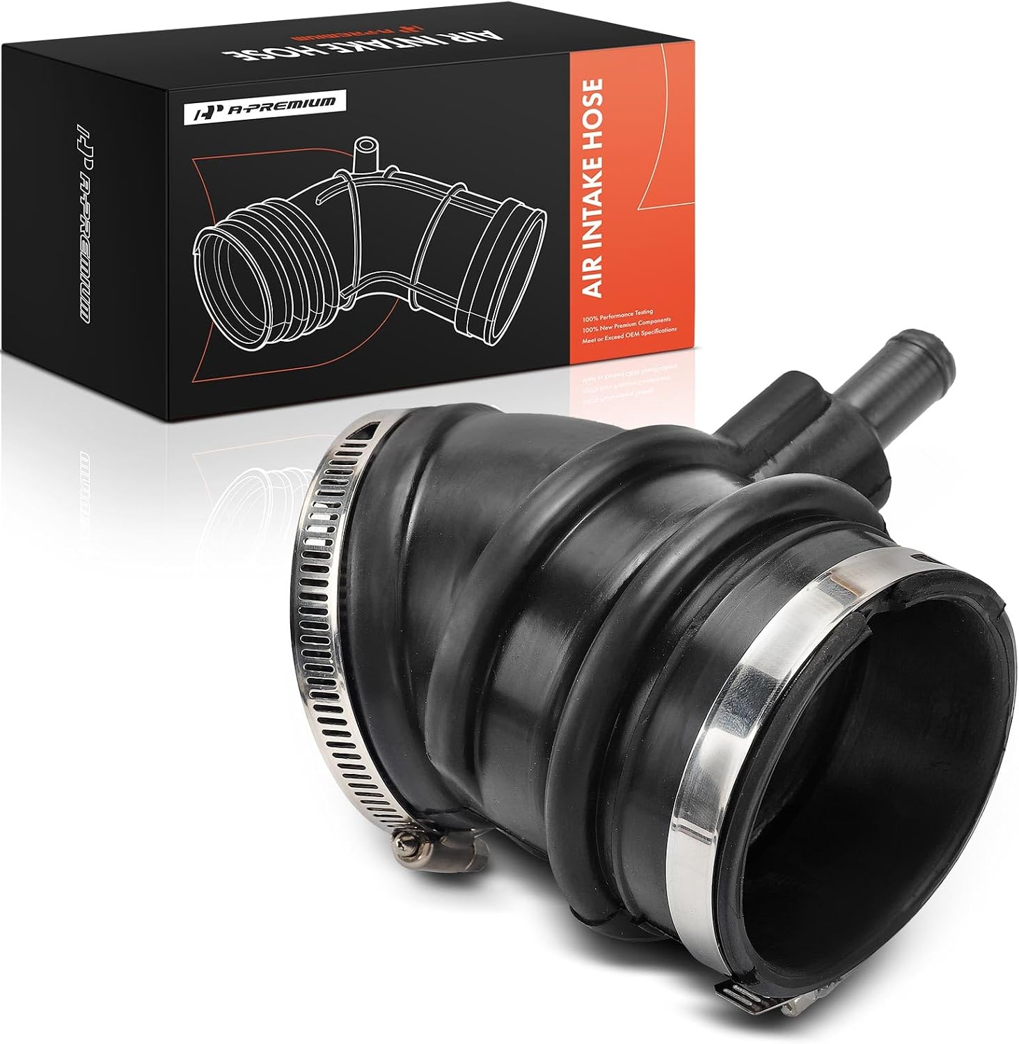 A-Premium Engine Air Intake Hose Tube [fits DOHC, 6Cyl 3.4L] Compatible with Toyota 4Runner 1998-2000, SR5 & Limited Sport Utility 4-Door, Replace# 17882-62010, 1788262010