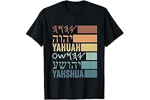 Yahuah Yahshua Names in Paleo Hebrew T-Shirt