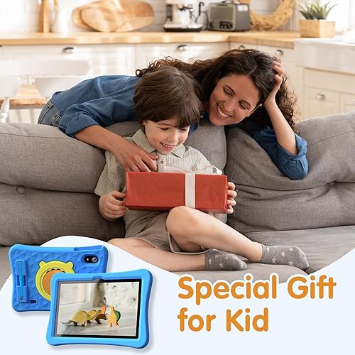 Miniatura 9 de YYSWIE Tableta para niños de 10.1 pulgadas con lápiz óptico y estuche  Octa-Core 8 GB RAM 64 GB ROM  Tableta Android de 7000 mAh para niños de 3 a