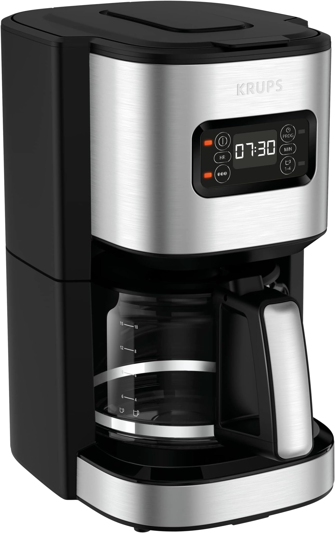 Kalorik TKG CM 1045.1 RWD Filterkoffiezetapparaat Met 1,5 L Glazen Kan 900 W Rood Wit