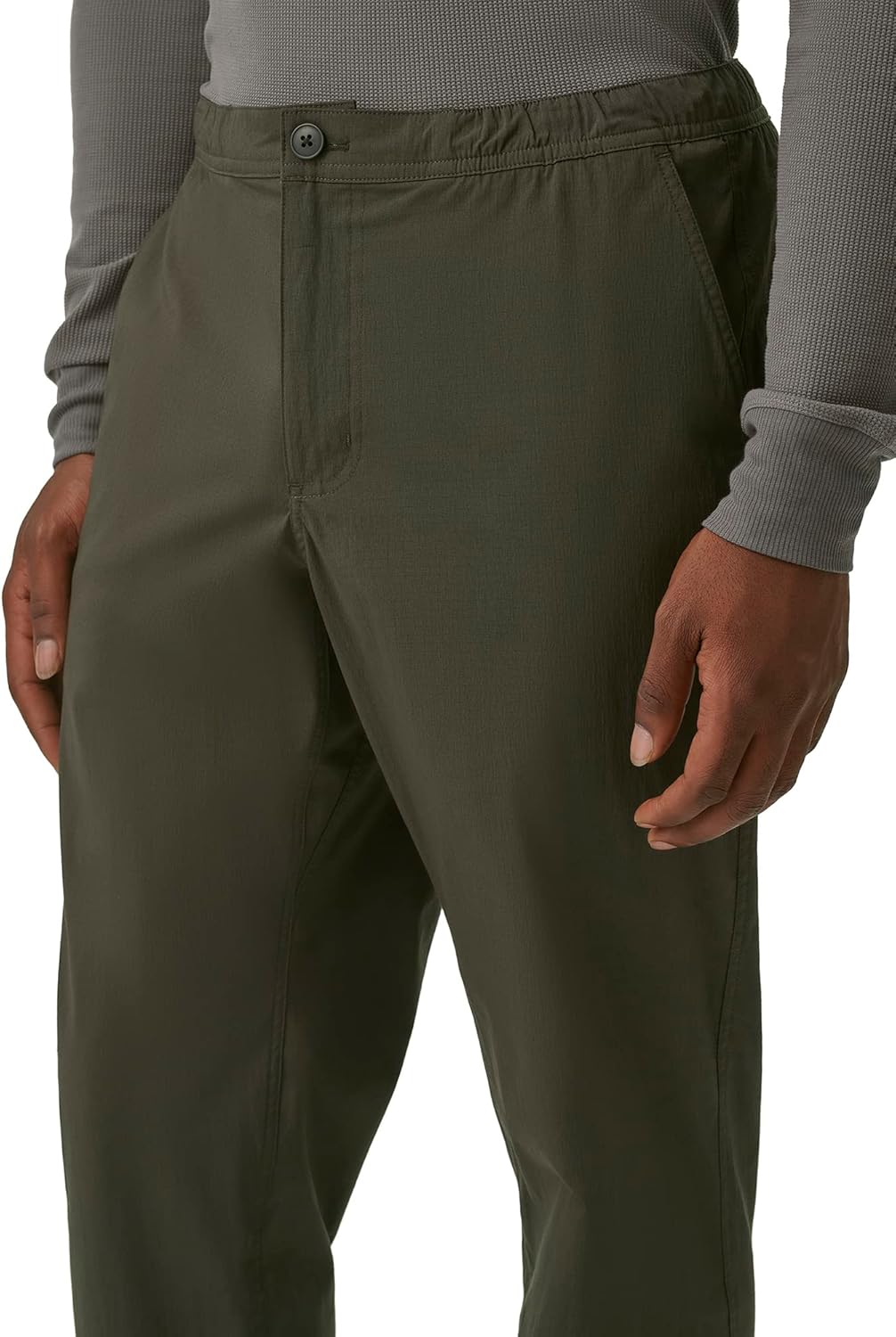 BASS Outdoor Mens Elastic Waist Woven Slacks - Image 5