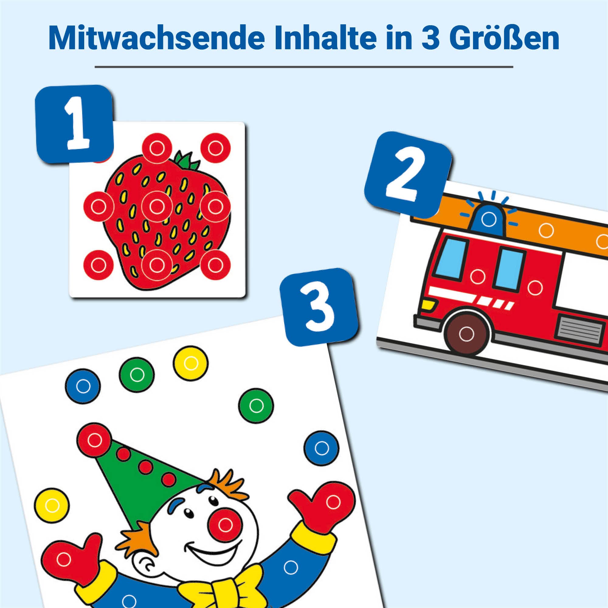 Ravensburger 20959 Mein großes Colorino, Mitwachsendes Lernspiel - So Wird Farben Lernen zum Kinderspiel - Der Spieleklassiker für Kinder ab 1,5 Jahren