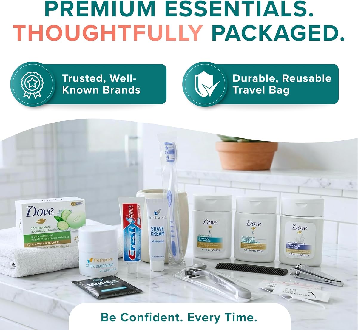 The Solid Toiletry Bar Trio for Travelers view 3