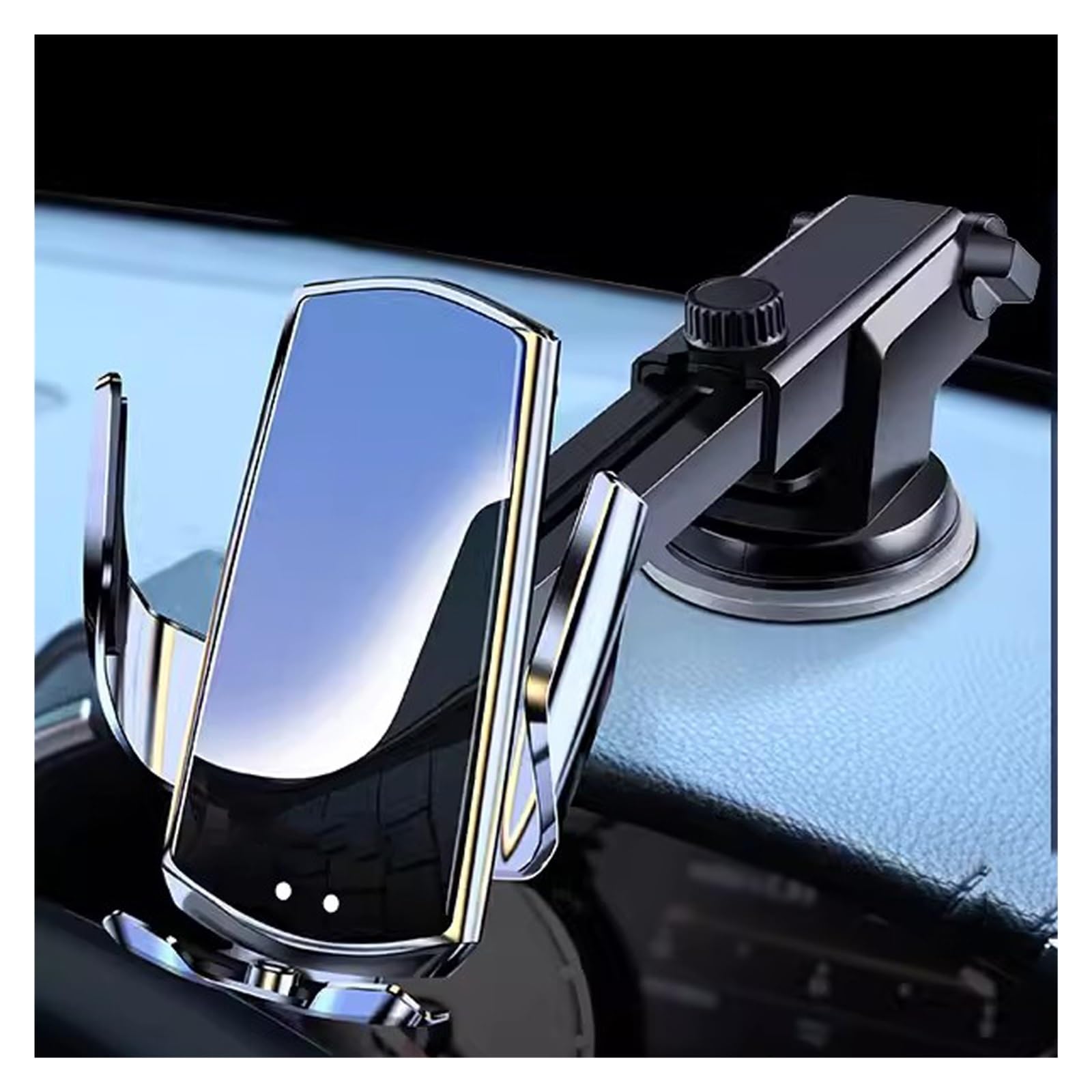 HIONJIN Navigation Support Magnetic Suction Cup Smart Induction Charger Mobile Phone car Holder