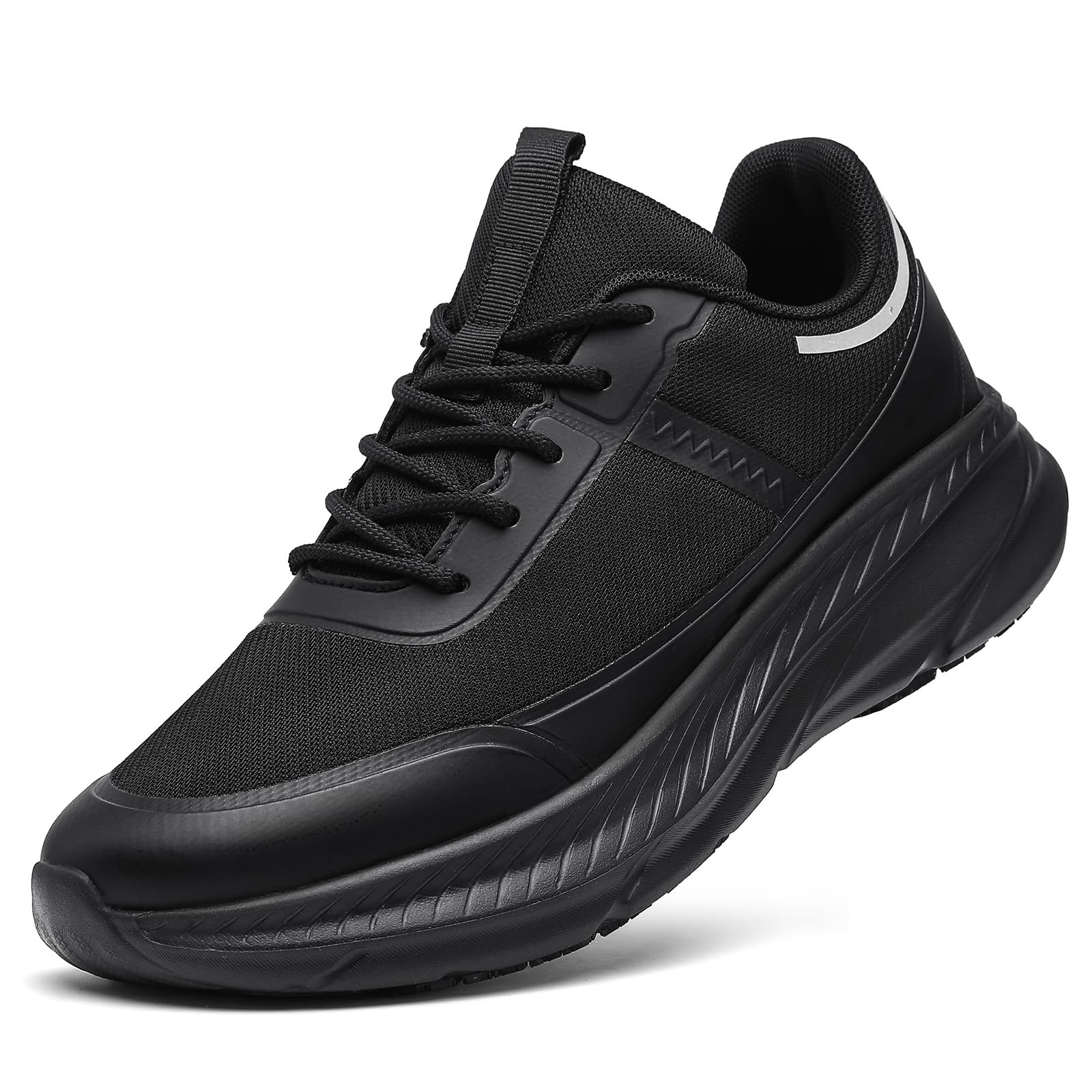 Zapatos Cocina Hombre para Mujer Zapatos de Trabajo Antideslizantes Zapatos de Chef Impermeables Profesionales para Hombre Cómodos Acolchados, Deportivo, Antideslizantes Sin Puntera de Acero