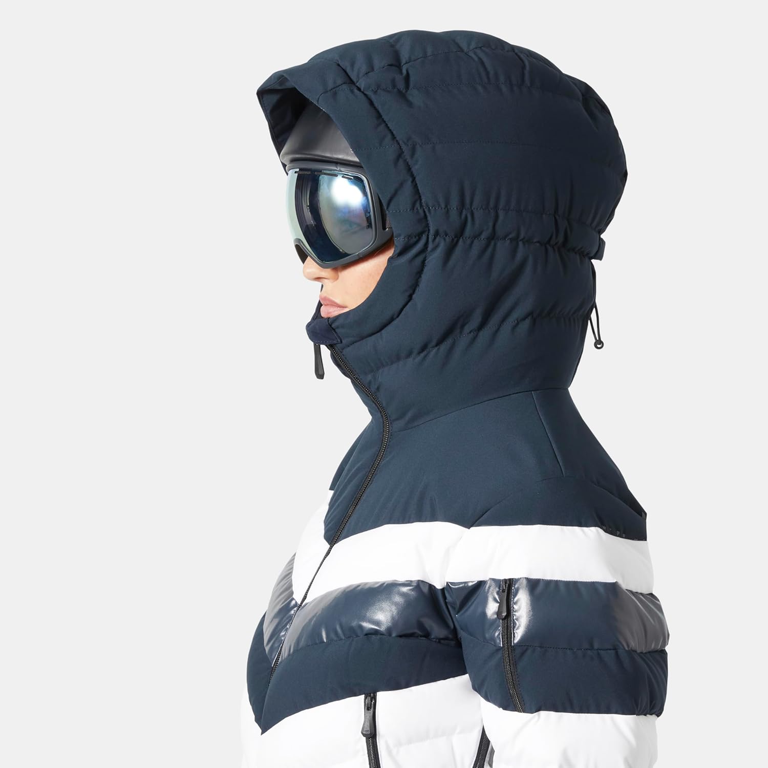 Helly Hansen Imperial Short Puffy Jacket Women's Skiing-Jackets - Adjustable Hood, Ventilation Zippers, Cozy Hand Pockets