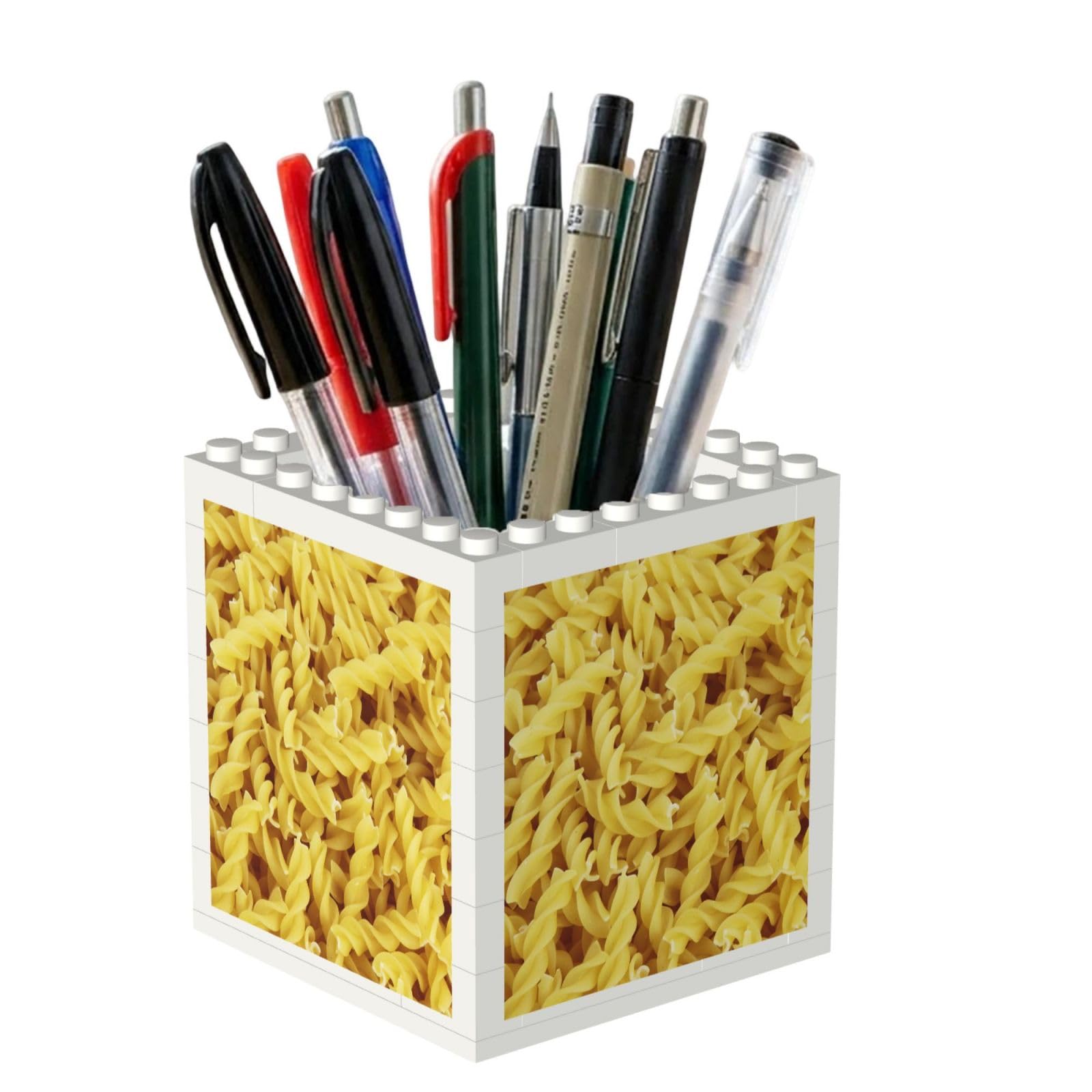 Poadnly Spaghetti, Pen Pot Pencil Holder for Office Home School, Compact Desk Organiser for Office Stationery