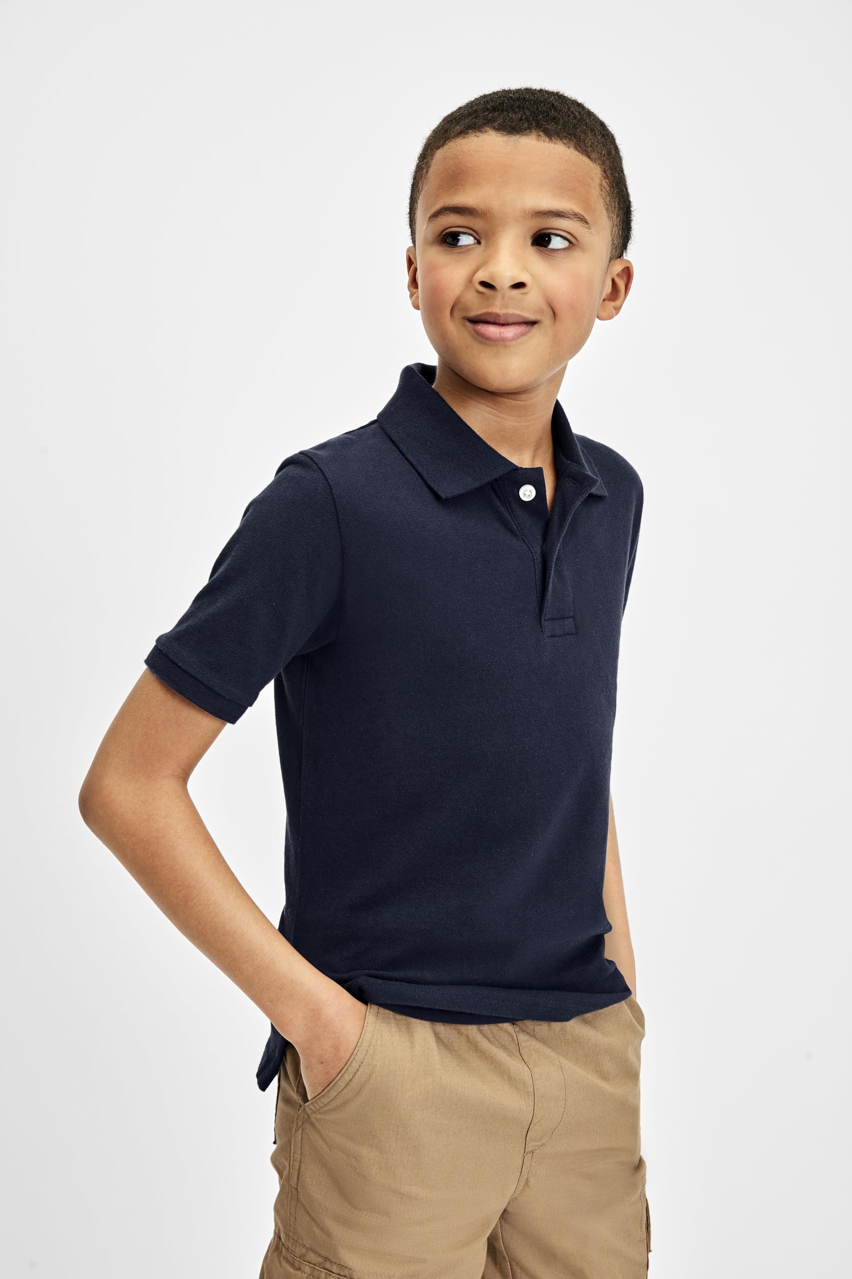 The Children's Place Koszulka polo Chłopcy Boys Uniform Pique Polo 2-pack
